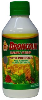 Foto 1 | Sirope De Miel De Broncolina Con Propóleo, Extractos Naturales 340 Ml - Venta Internacional.