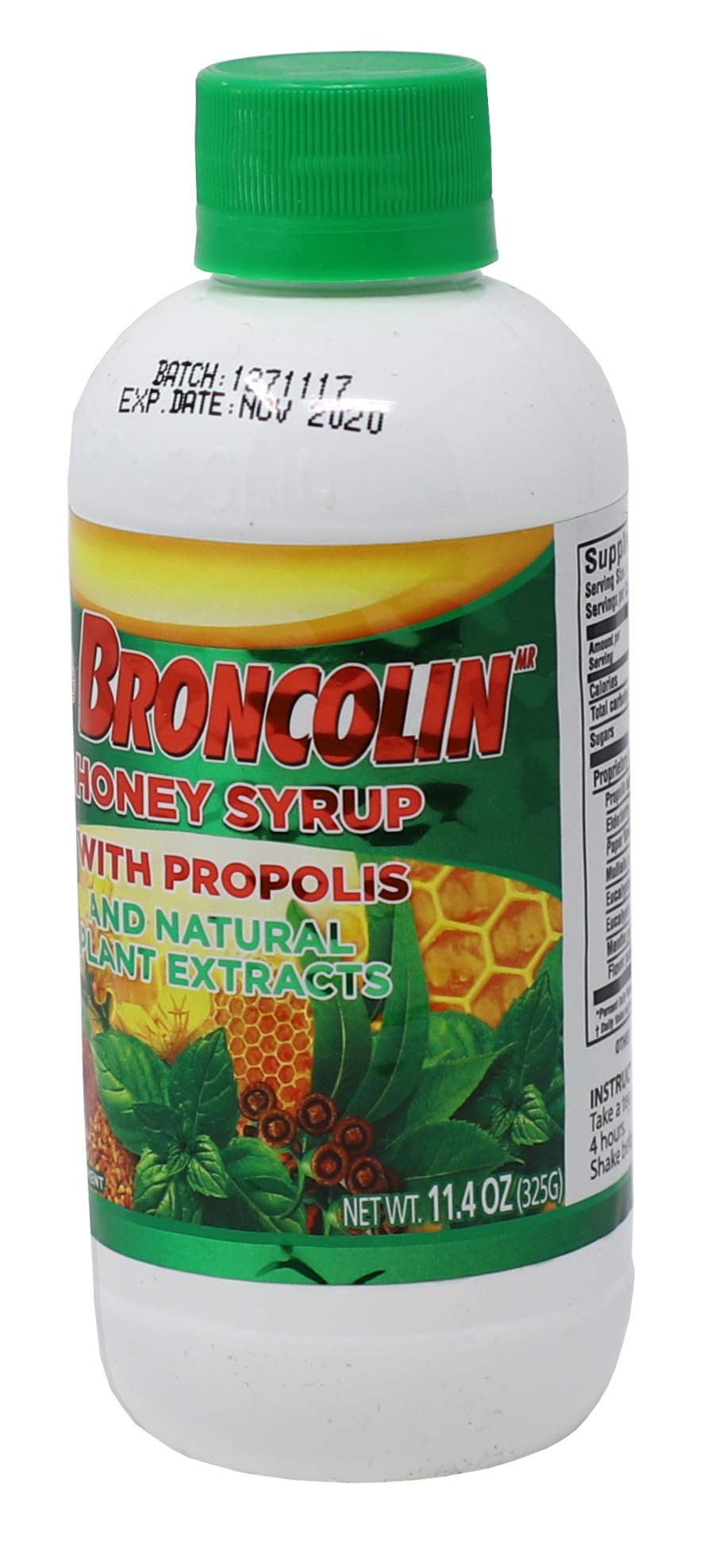 Foto 2 | Sirope De Miel De Broncolina Con Propóleo, Extractos Naturales 340 Ml - Venta Internacional.