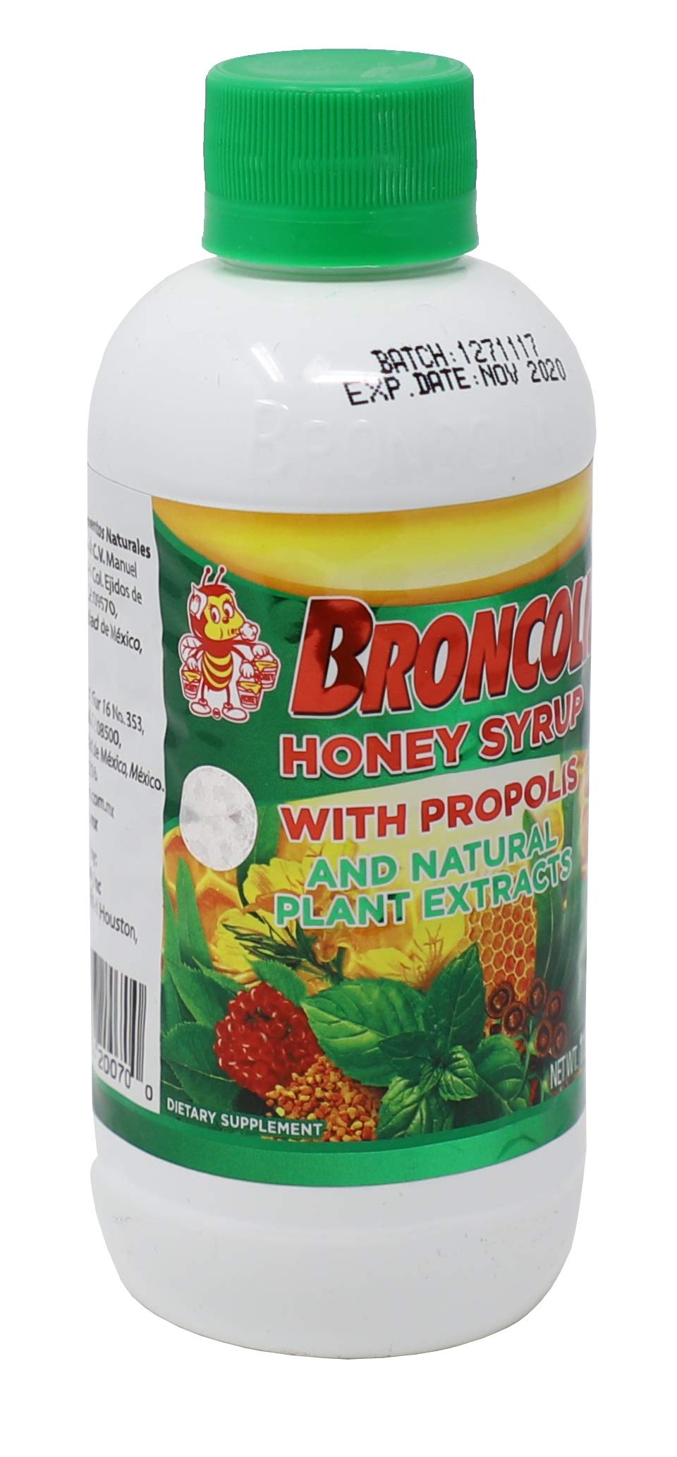 Foto 4 | Sirope De Miel De Broncolina Con Propóleo, Extractos Naturales 340 Ml - Venta Internacional.