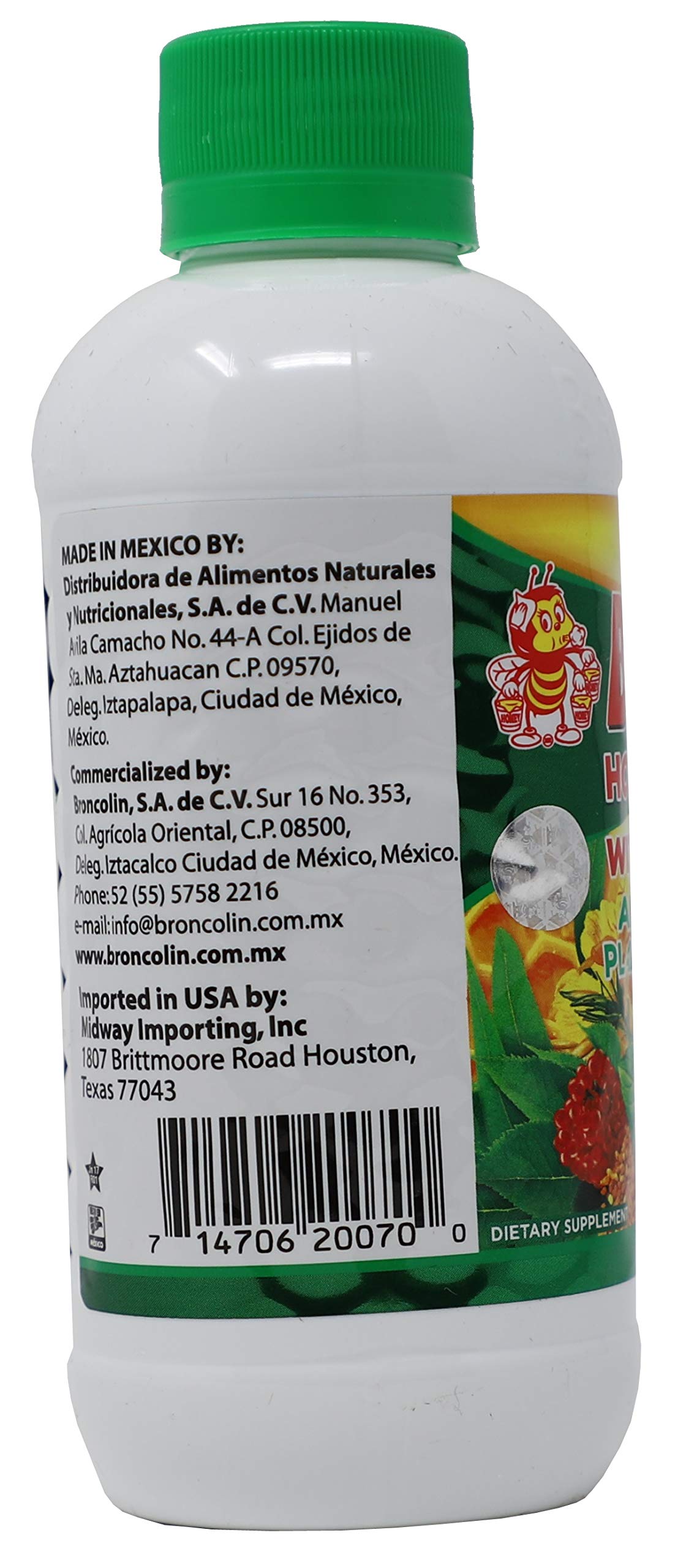 Foto 5 | Sirope De Miel De Broncolina Con Propóleo, Extractos Naturales 340 Ml - Venta Internacional.