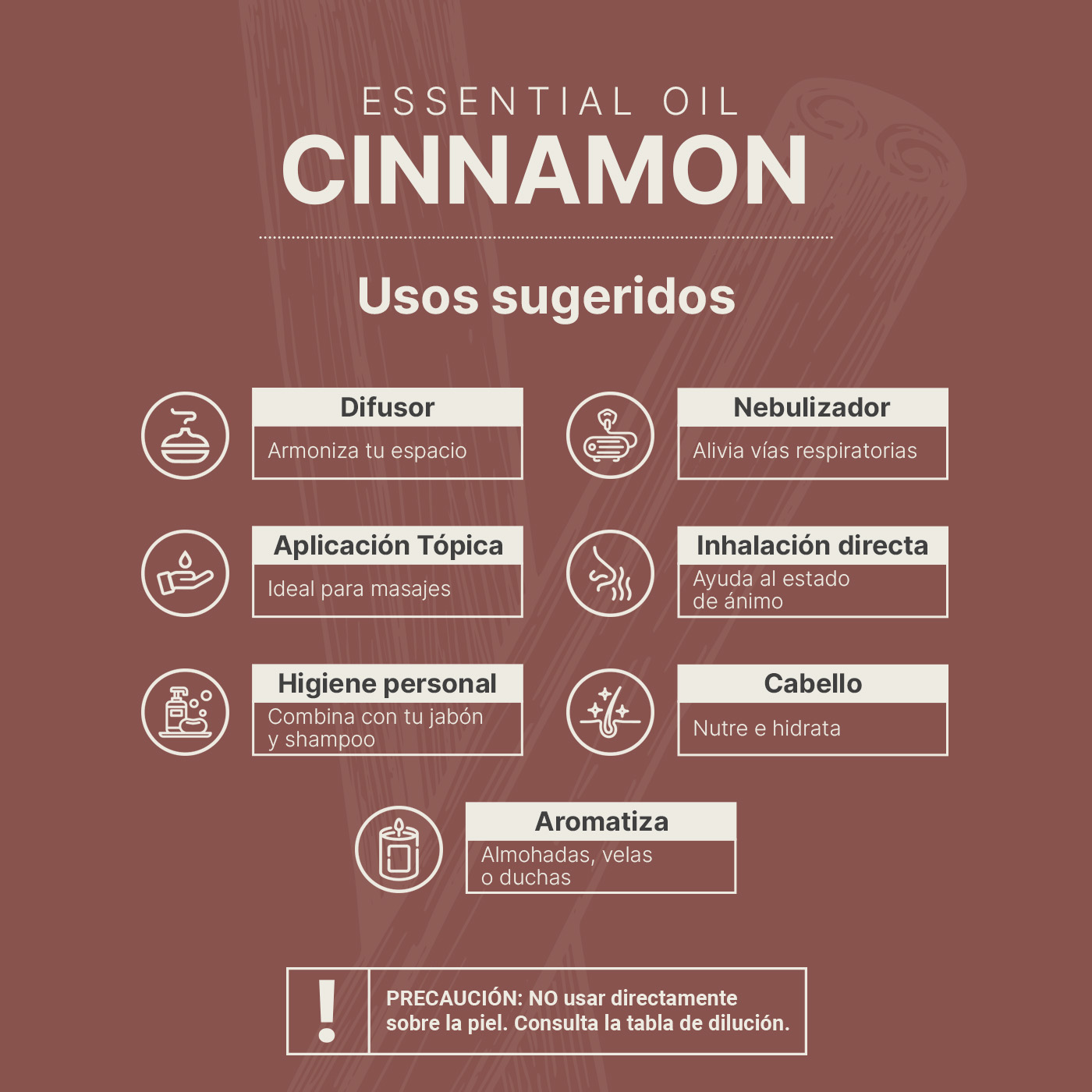 Foto 3 | Aceite Esencial | Ingredientes Puros Y Naturales, Aromalogía De 50 Ml. Aceite Esencial Canela (cinnamon), B Life.