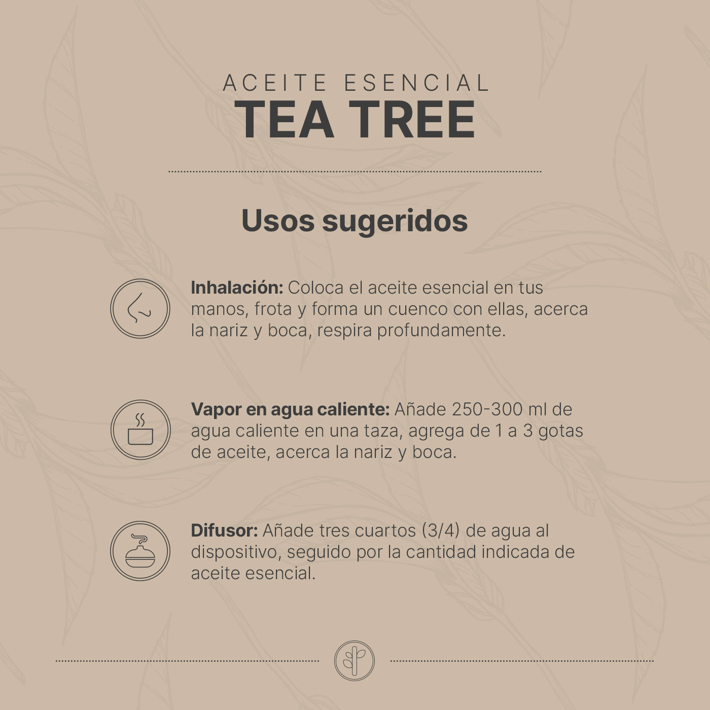 Foto 3 | Aceite Esencial | Ingredientes Puros Y Naturales, Aromalogía De 120 Ml. Aceite Esencial Árbol De Té (tea Tree), B Life