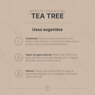Foto 3 | Aceite Esencial | Ingredientes Puros Y Naturales, Aromalogía De 120 Ml. Aceite Esencial Árbol De Té (tea Tree), B Life