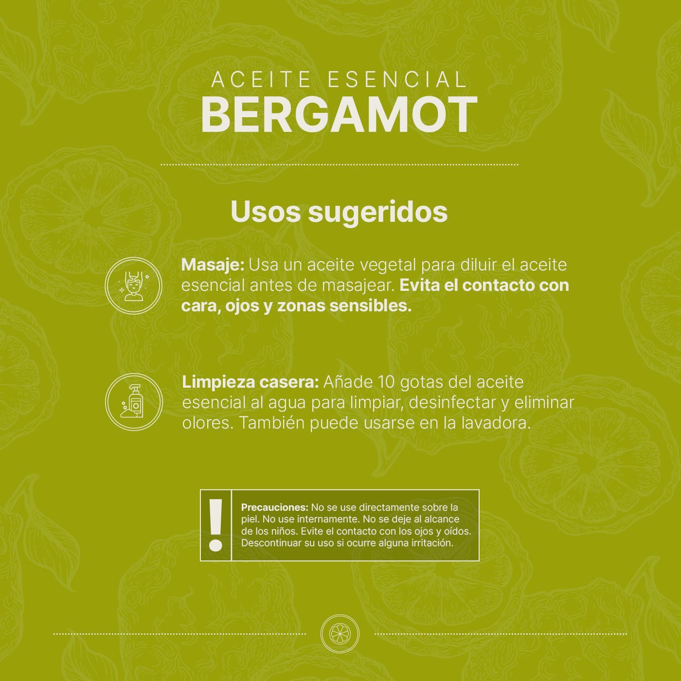 Foto 4 | Aceite Esencial | Ingredientes Puros Y Naturales | Aromalogía, De 120 Ml. Aceite Esencial Bergamota (bergamot), B Life