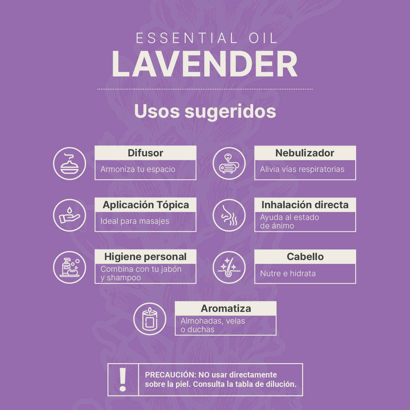 Foto 4 pulgar | Aceite Esencial | Ingredientes Puros Y Naturales, Aromalogía De 50 Ml. Aceite Esencial Lavanda (lavender), B Life.