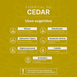 Foto 3 | Aceite Esencial de Cedro B Life - 50ml de Ingredientes Naturales y Puros