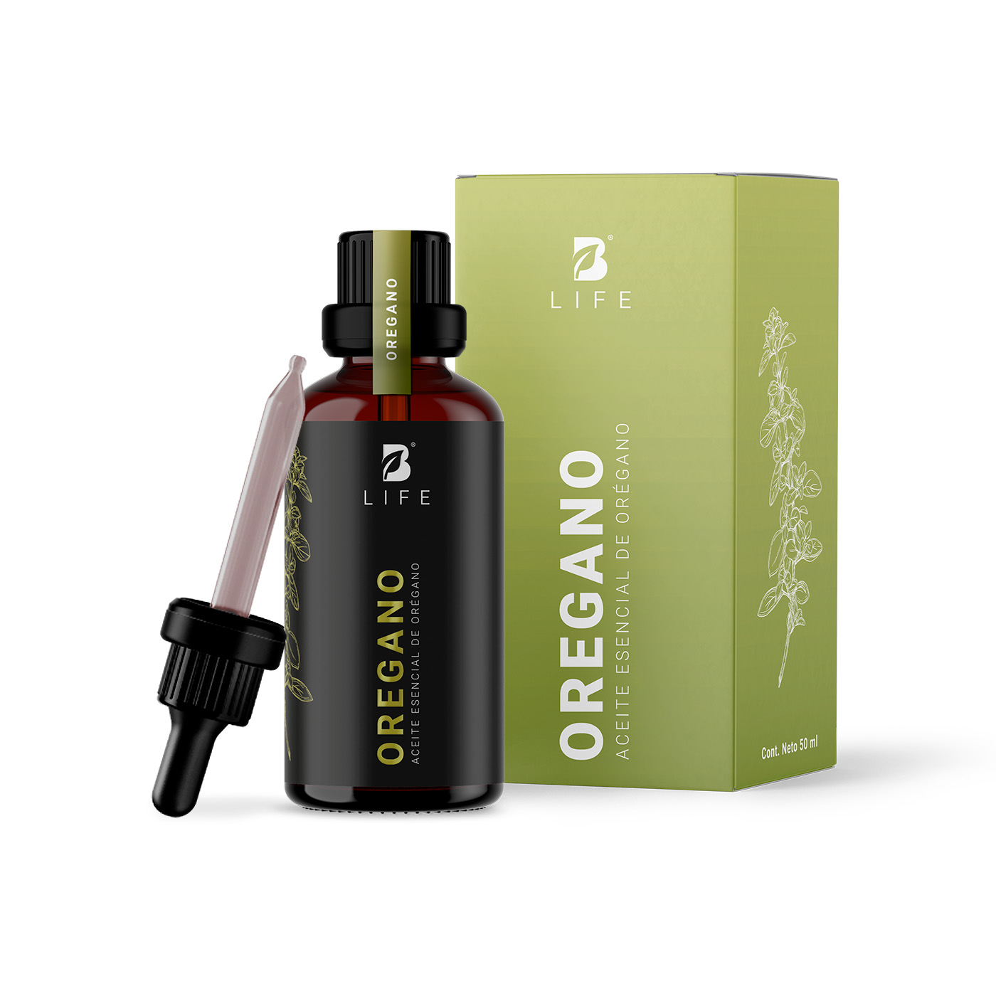 Foto 1 | Aceite Esencial | Ingredientes Puros Y Naturales De 50 Ml. Aceite Esencial Orégano B Life