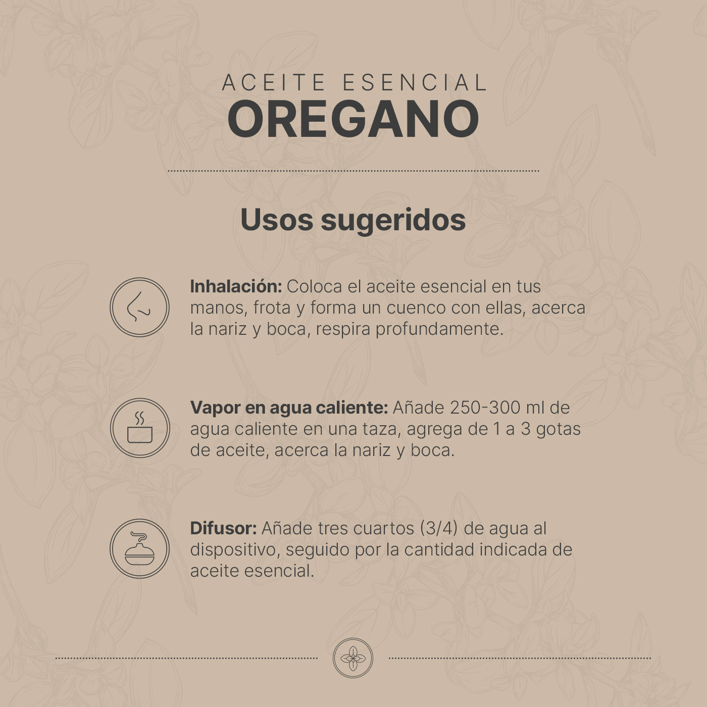 Foto 4 pulgar | Aceite Esencial | Ingredientes Puros Y Naturales De 50 Ml. Aceite Esencial Orégano B Life