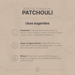 Foto 3 | Aceite Esencial | Ingredientes Puros Y Naturales, Aromalogía De 50 Ml. Aceite Esencial Pachulí (patchouli) B Life