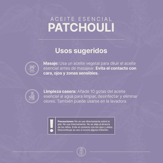 Foto 4 | Aceite Esencial | Ingredientes Puros Y Naturales, Aromalogía De 50 Ml. Aceite Esencial Pachulí (patchouli) B Life