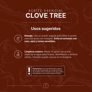 Foto 4 | Aceite Esencial | Ingredientes Puros Y Naturales De 50 Ml. Aceite Esencial Clavo (clove Tree) B Life.