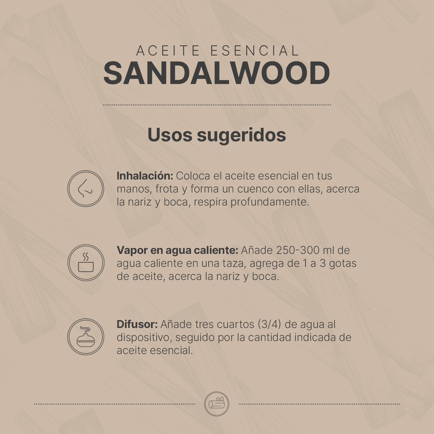Foto 4 pulgar | Aceite Esencial de Sándalo B Life 50 ml