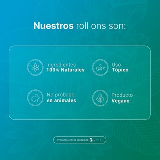 Foto 6 | Kit De 3 Roll On Corporales De 10 Ml. Aceites Esenciales Auxiliares Para Una Calma Reconfortante. Roll On Headaches B