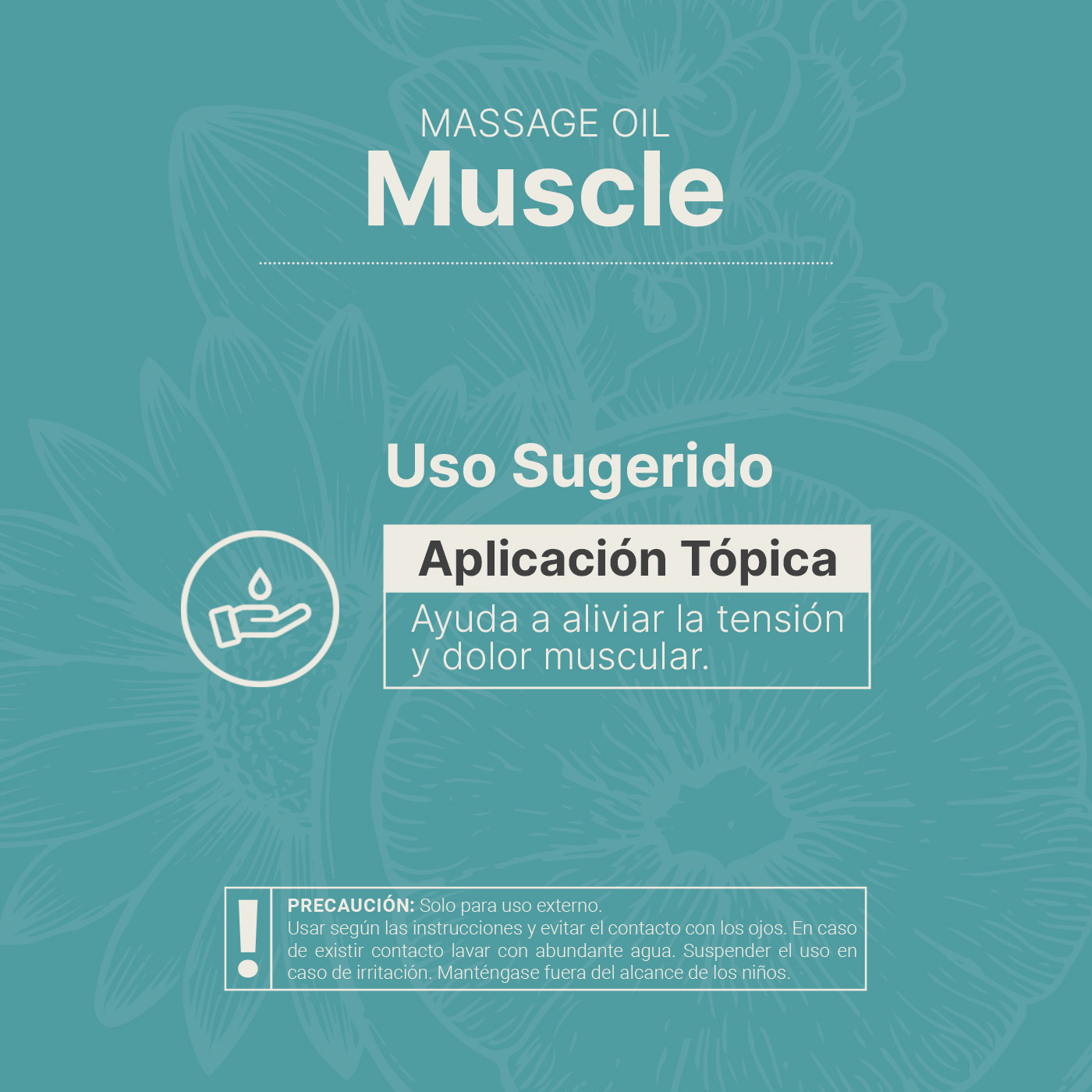 Foto 4 pulgar | Aceite Corporal De 800ml (27 Oz) . Mezcla De Aceites Naturales Para Masaje Muscular. Muscle Massage Oil. B Life.