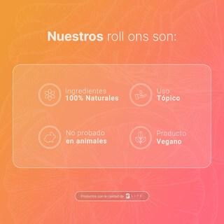 Foto 6 | Kit De 3 Roll On Corporales De 10 Ml. Aceites Esenciales Auxiliares Para El Estres. Roll On Antistress B Life