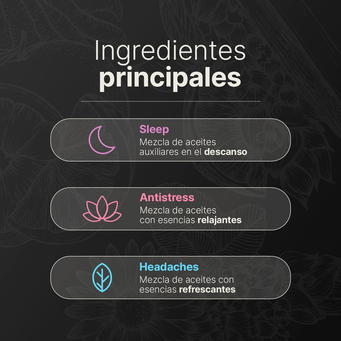 Foto 4 | Kit De 3 Roll On Corporales De 10 Ml. Aceites Esenciales Auxiliares En La Relajacion. Roll On Relax B Life