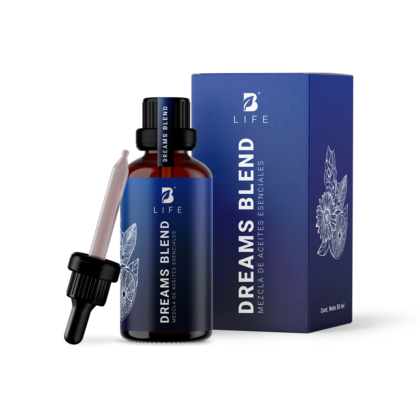Foto 1 | Aceite Esencial 100% Puro Y Natural | Aromalogía Auxiliar Para Dormir | Mezcla De Aceites De 50 Ml. Dreams