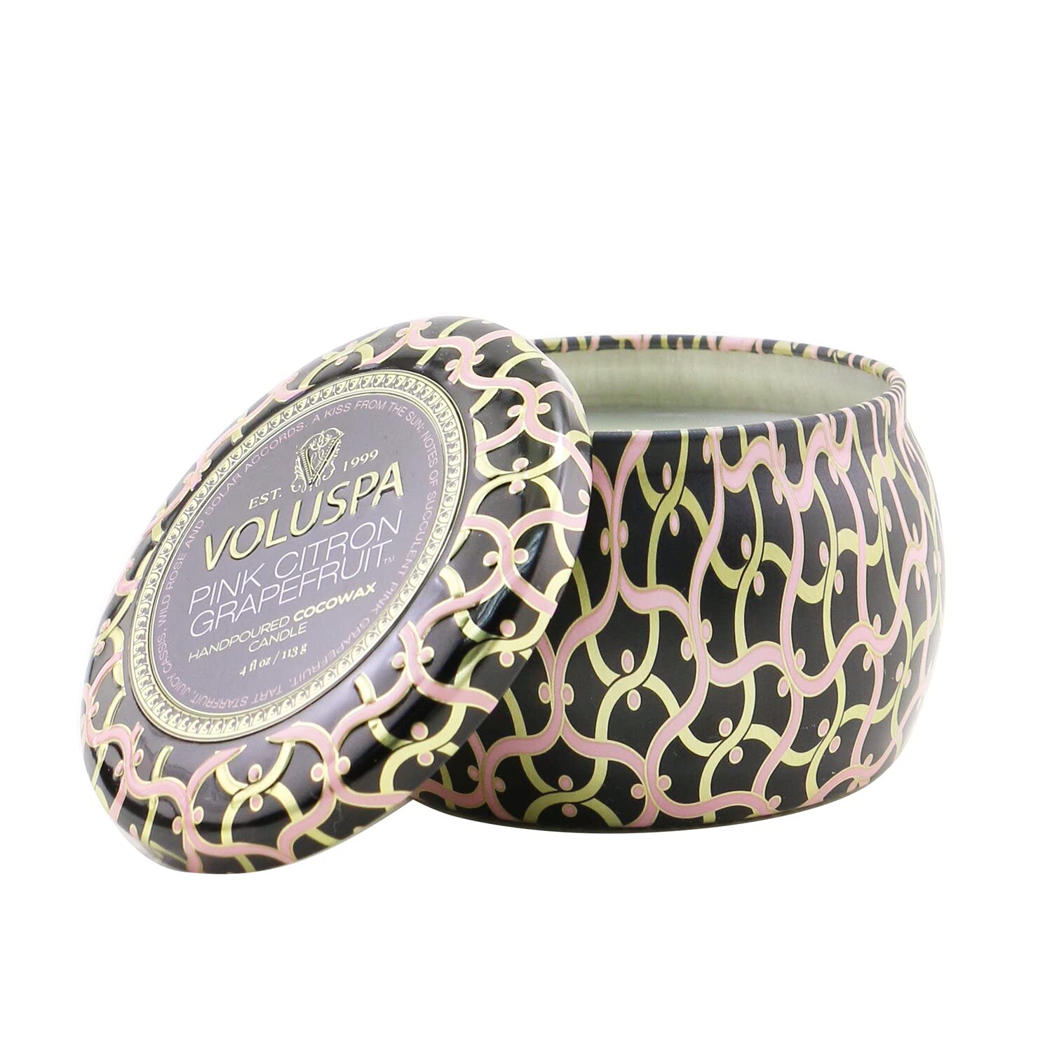 Foto 2 pulgar | Mini Lata Candle Voluspa Con Limón Rosa Y Pomelo - Venta Internacional.