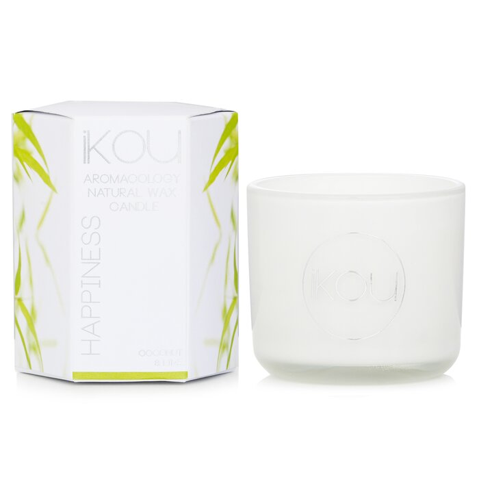 Foto 6 pulgar | Vela Ikou Eco-luxury Aromacology De Cera Natural Happiness - Venta Internacional.
