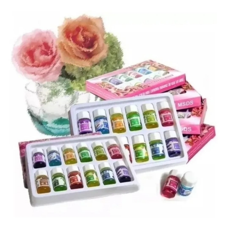 Foto 2 pulgar | Set De Esencias Oleosas Para Humidificadores Y Difusores De Aromas, 12 X 10 Ml - Venta Internacional.