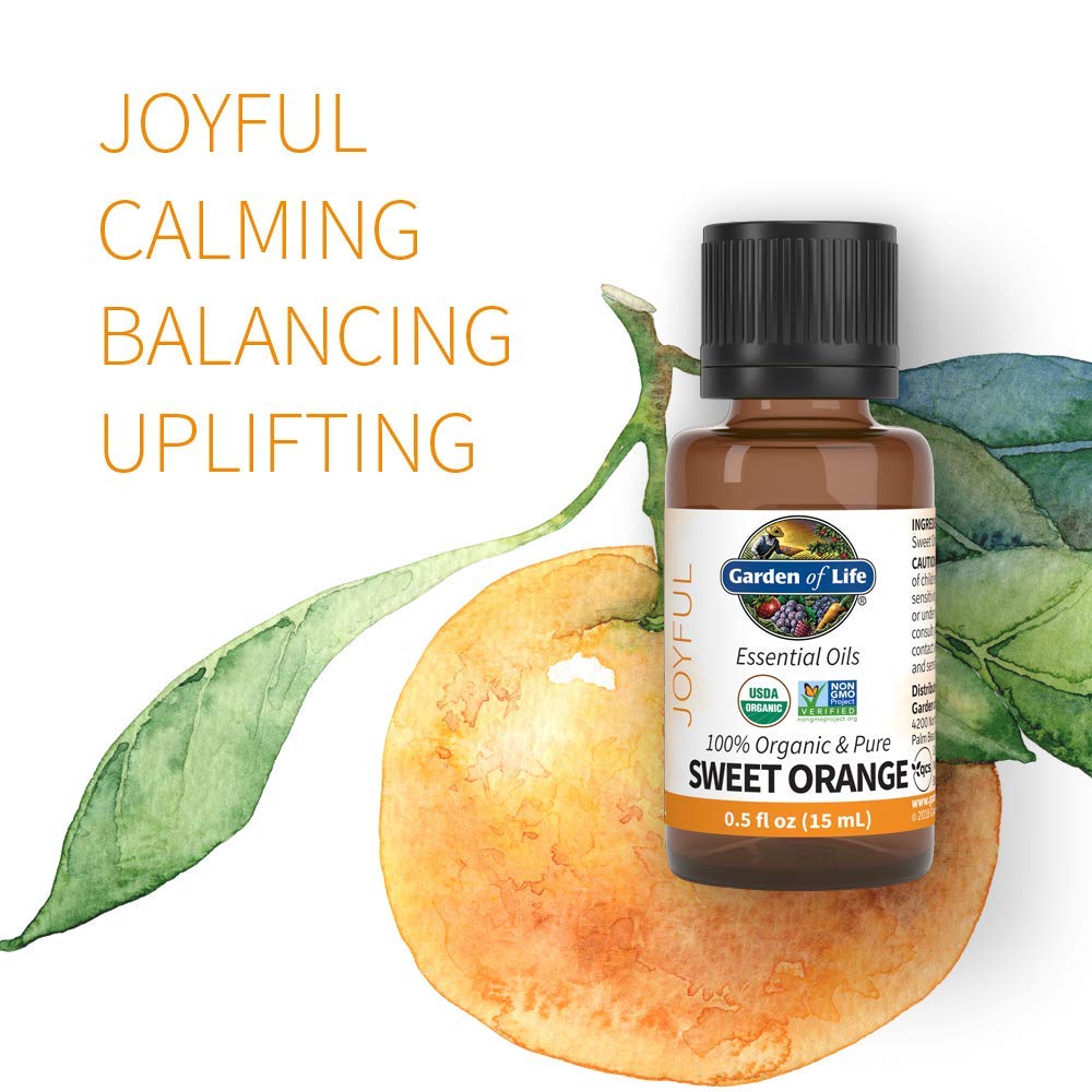 Foto 3 pulgar | Aceite Esencial Garden Of Life De Naranja Dulce, 15 Ml, 100% Orgánico - Venta Internacional.
