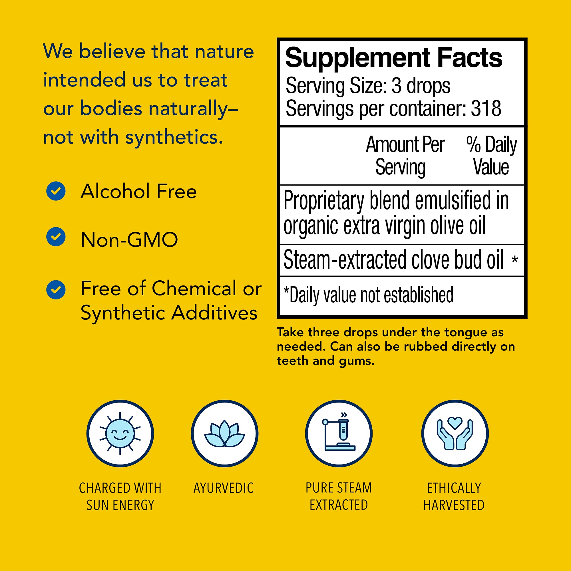 Foto 5 pulgar | Suplemento North American Herb & Spice Clovanol 30 Ml - Venta Internacional.