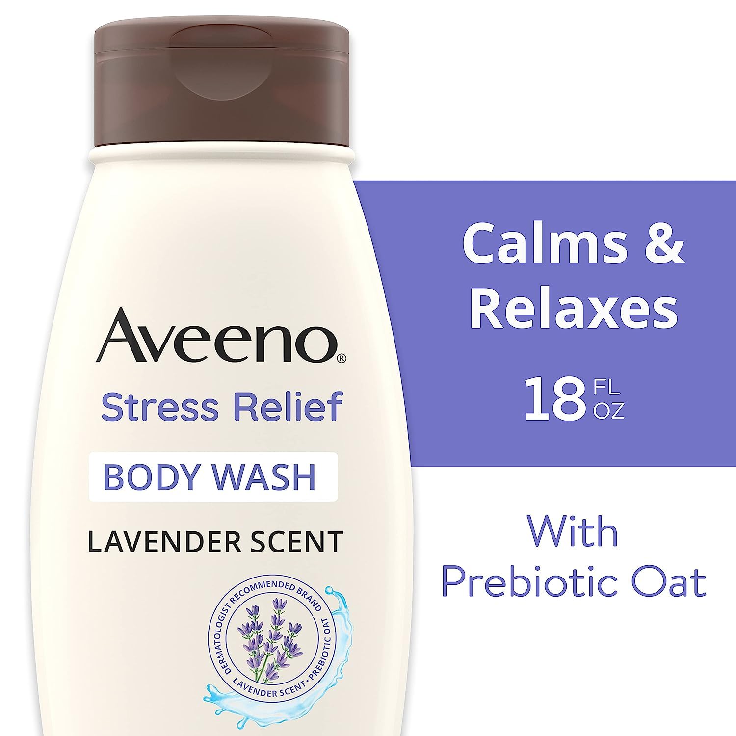 Foto 3 pulgar | Gel De Baño Aveeno Stress Relief Calma Y Relaja 530 Ml - Venta Internacional.