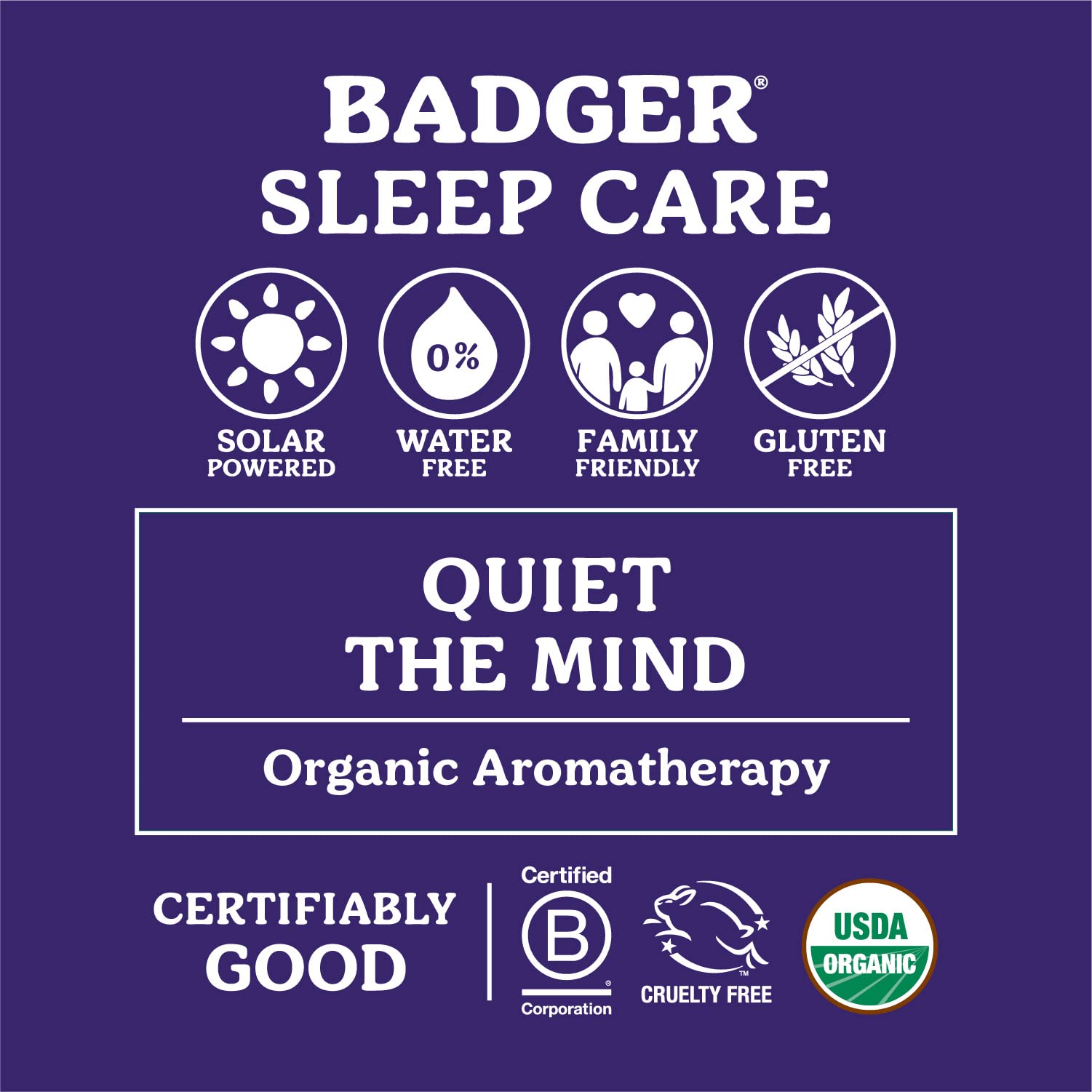 Foto 5 pulgar | Bálsamo Para Dormir Badger, Aceite Esencial Orgánico, Aromaterapia, 22 Ml, Paquete De 2 - Venta Internacional.