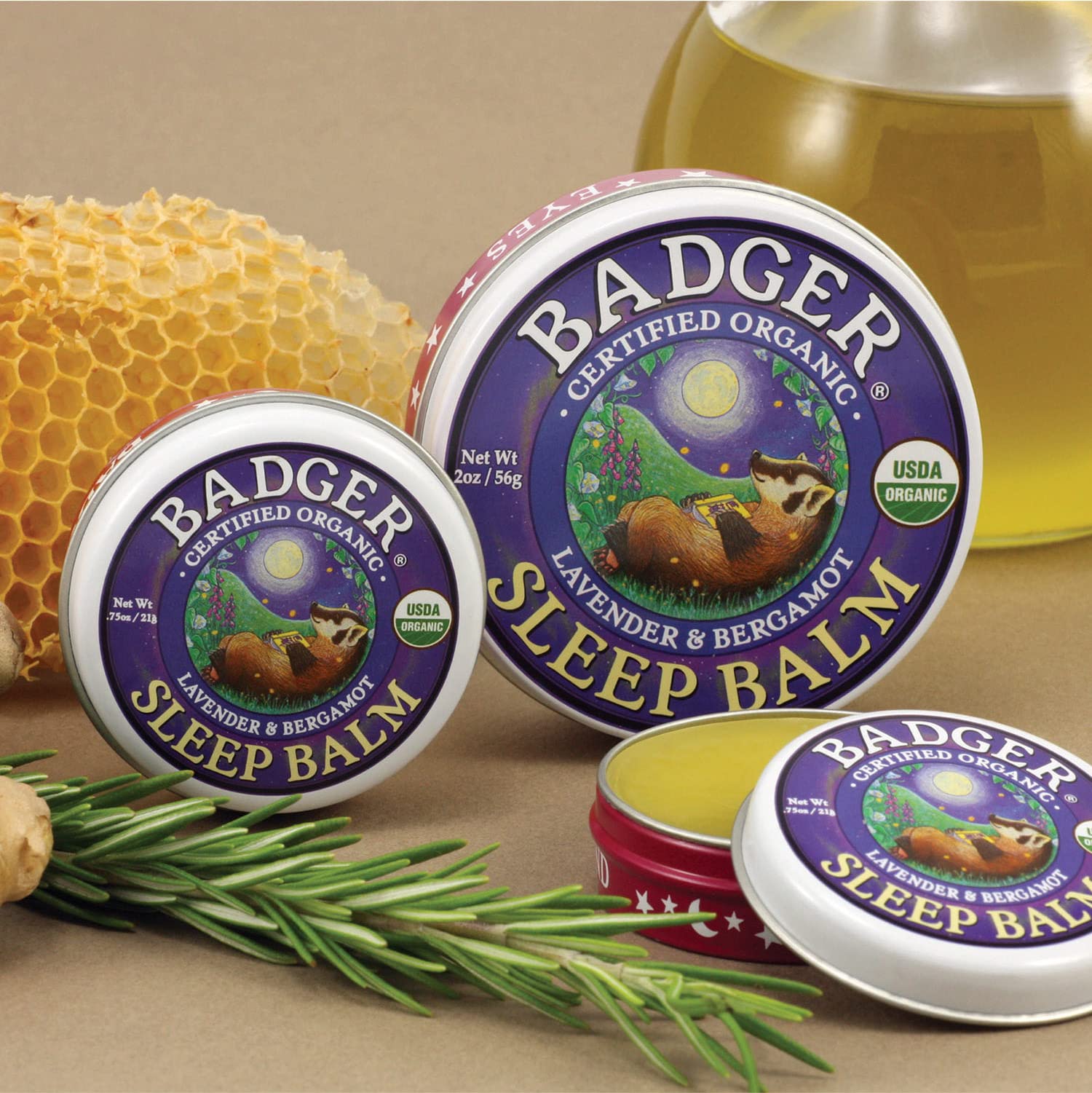 Foto 6 pulgar | Bálsamo Para Dormir Badger, Aceite Esencial Orgánico, Aromaterapia, 22 Ml, Paquete De 2 - Venta Internacional.