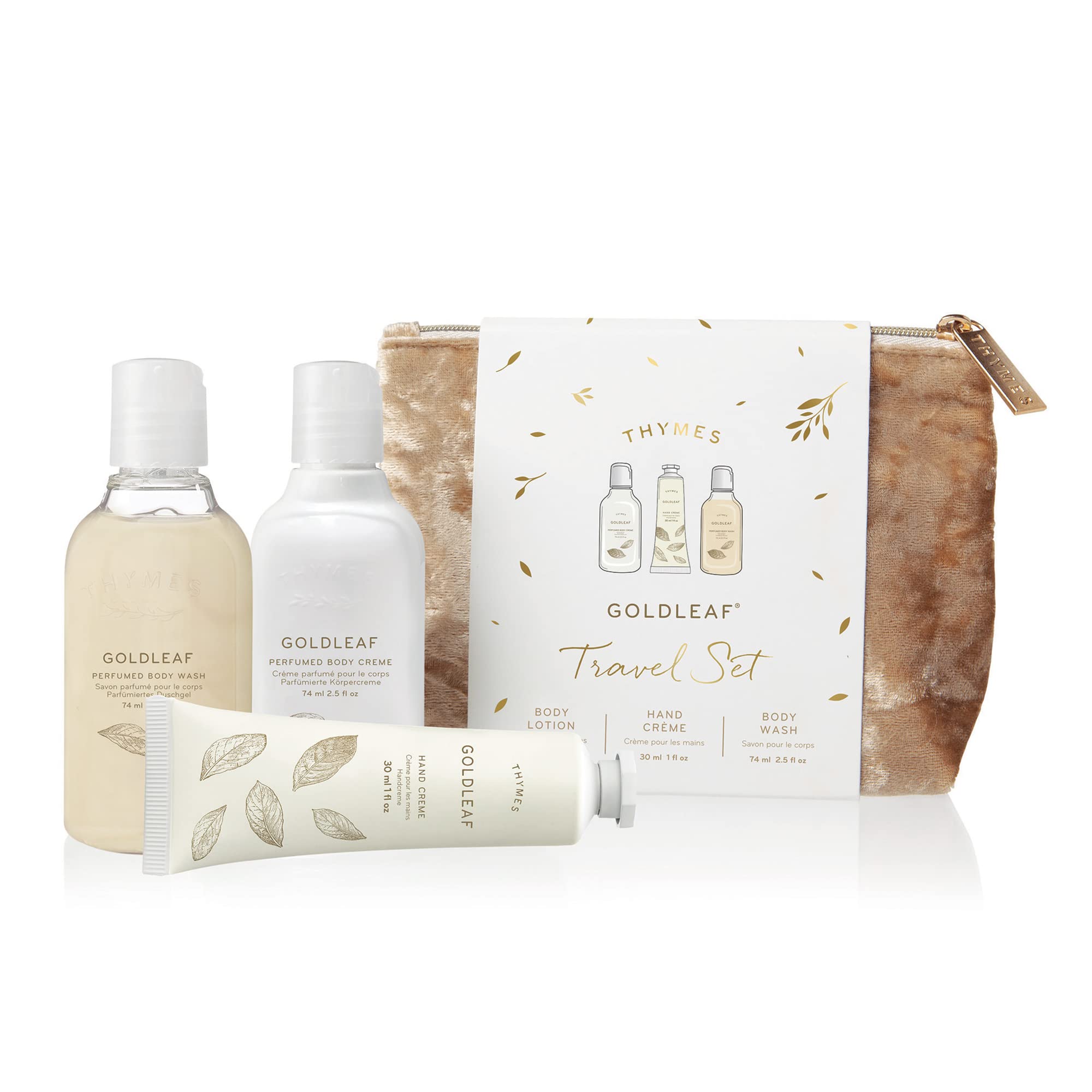 Foto 2 pulgar | Set De Viaje Thymes Perfumado Con Gel De Baño, Loción Y Crema De Manos - Venta Internacional.