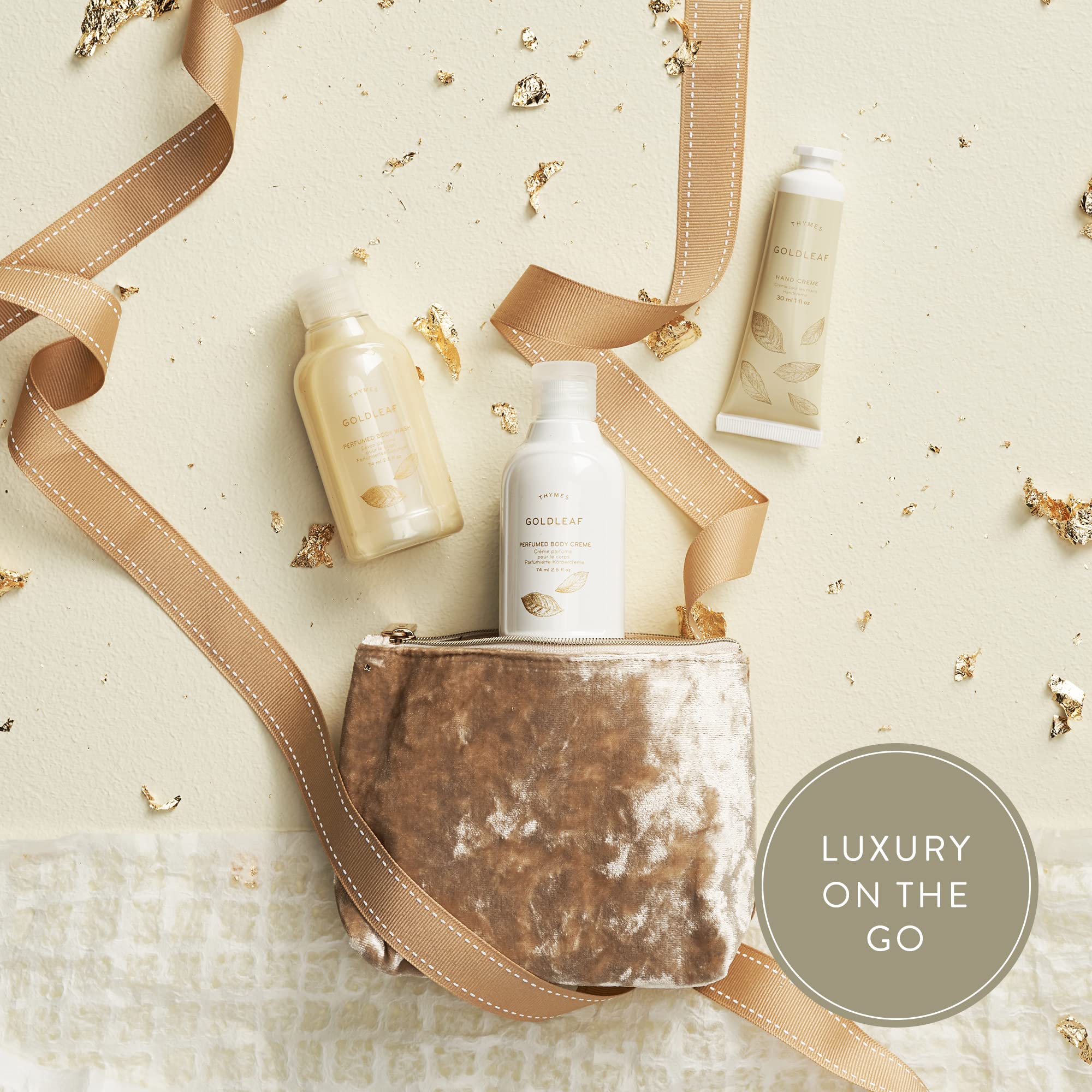 Foto 6 pulgar | Set De Viaje Thymes Perfumado Con Gel De Baño, Loción Y Crema De Manos - Venta Internacional.