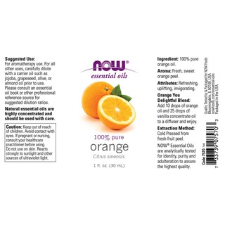 Foto 5 | Mezcla De Cítricos De Essential Oils Now Foods, Naranja, Mandarina Y Limón - Venta Internacional.