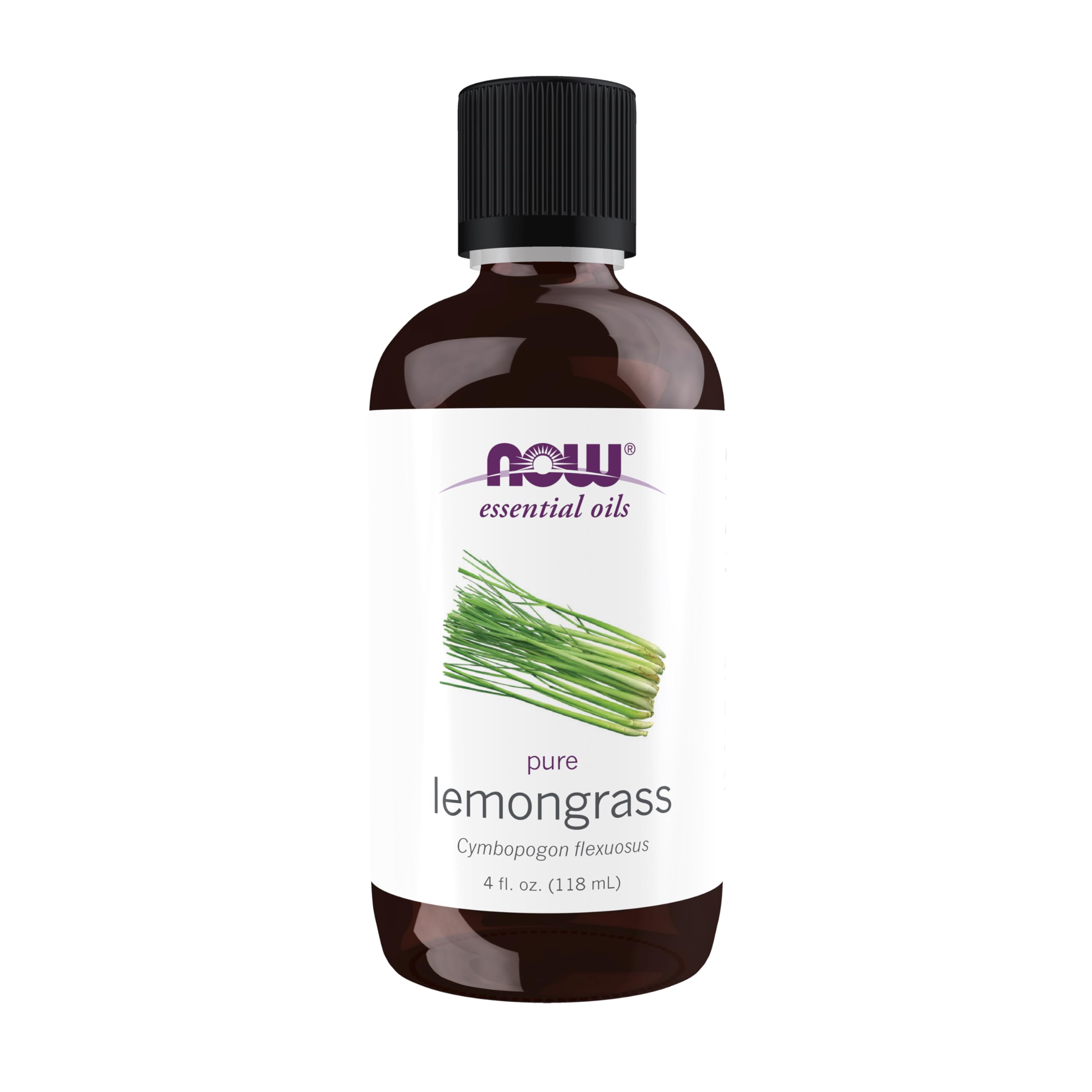 Foto 2 pulgar | Aceite Esencial Now Foods Lemongrass 100% Puro, 120 Ml - Venta Internacional.
