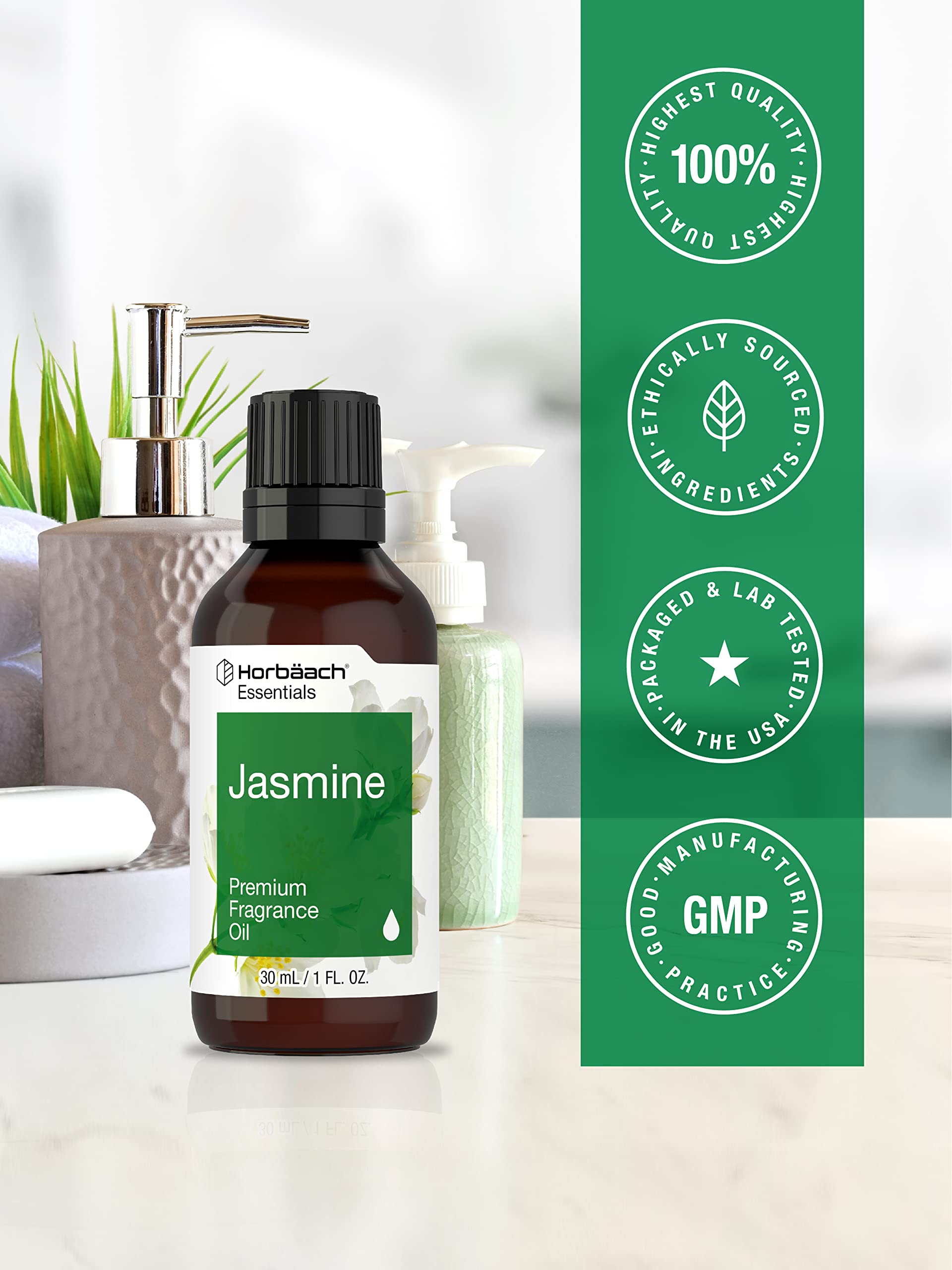 Foto 5 | Aceite Aromático Horbäach Jasmine 30 Ml De Primera Calidad - Venta Internacional.