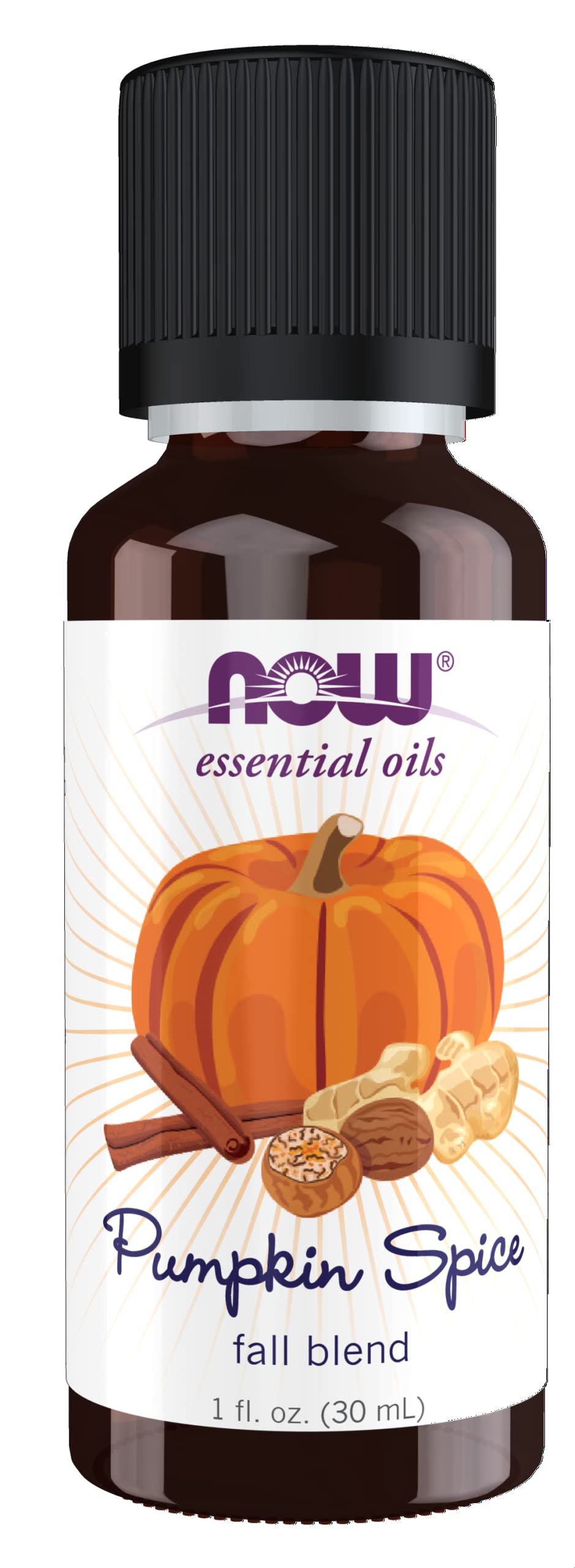 Foto 2 pulgar | Aceite Esencial Now Foods Pumpkin Spice, 30 Ml, Agradable Aroma - Venta Internacional.