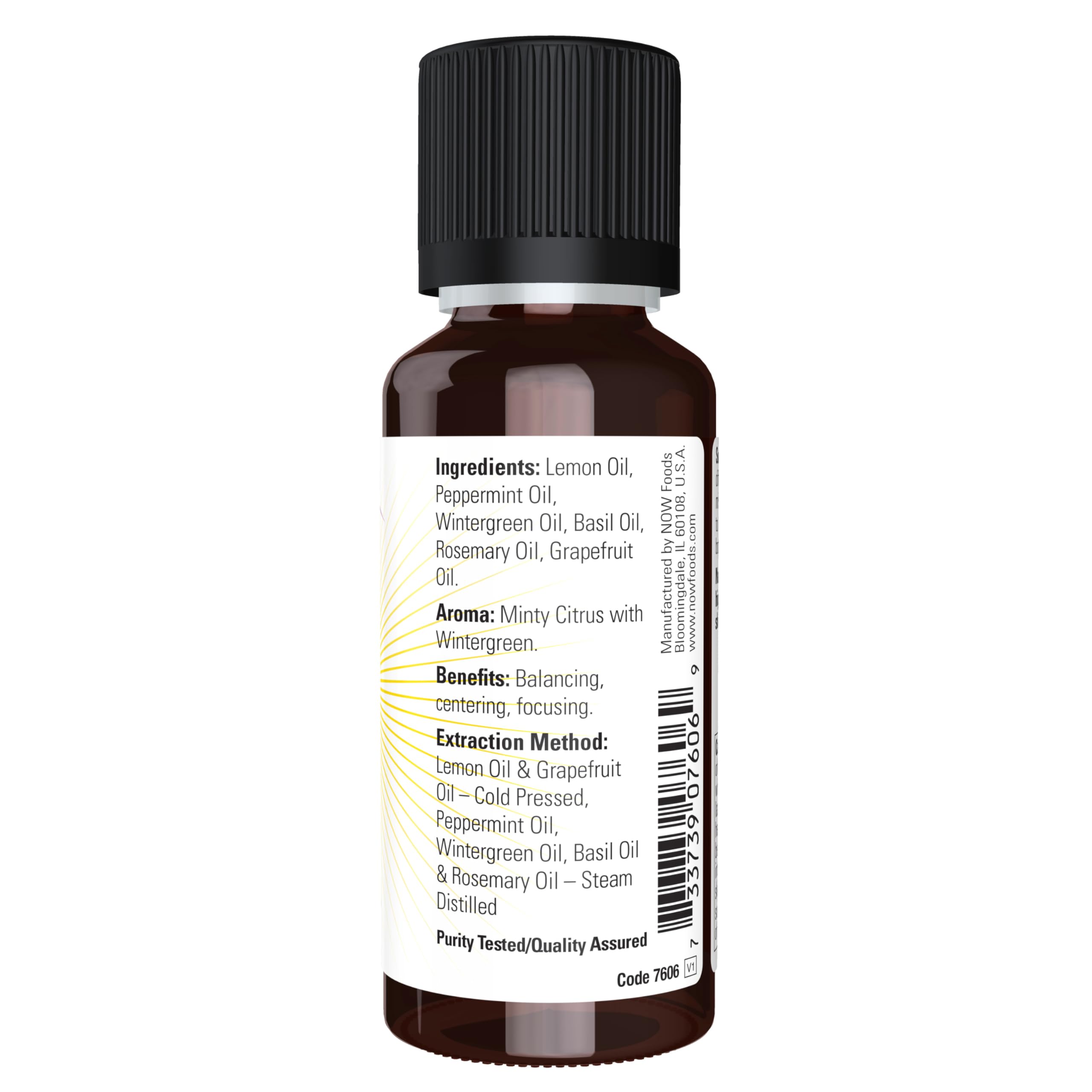Foto 3 pulgar | Aceite Esencial Now Foods Mental Focus, 30 Ml, Vegano, 1 Onza Líquida - Venta Internacional.