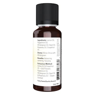 Foto 2 | Aceite Esencial Now Foods Mental Focus, 30 Ml, Vegano, 1 Onza Líquida - Venta Internacional.