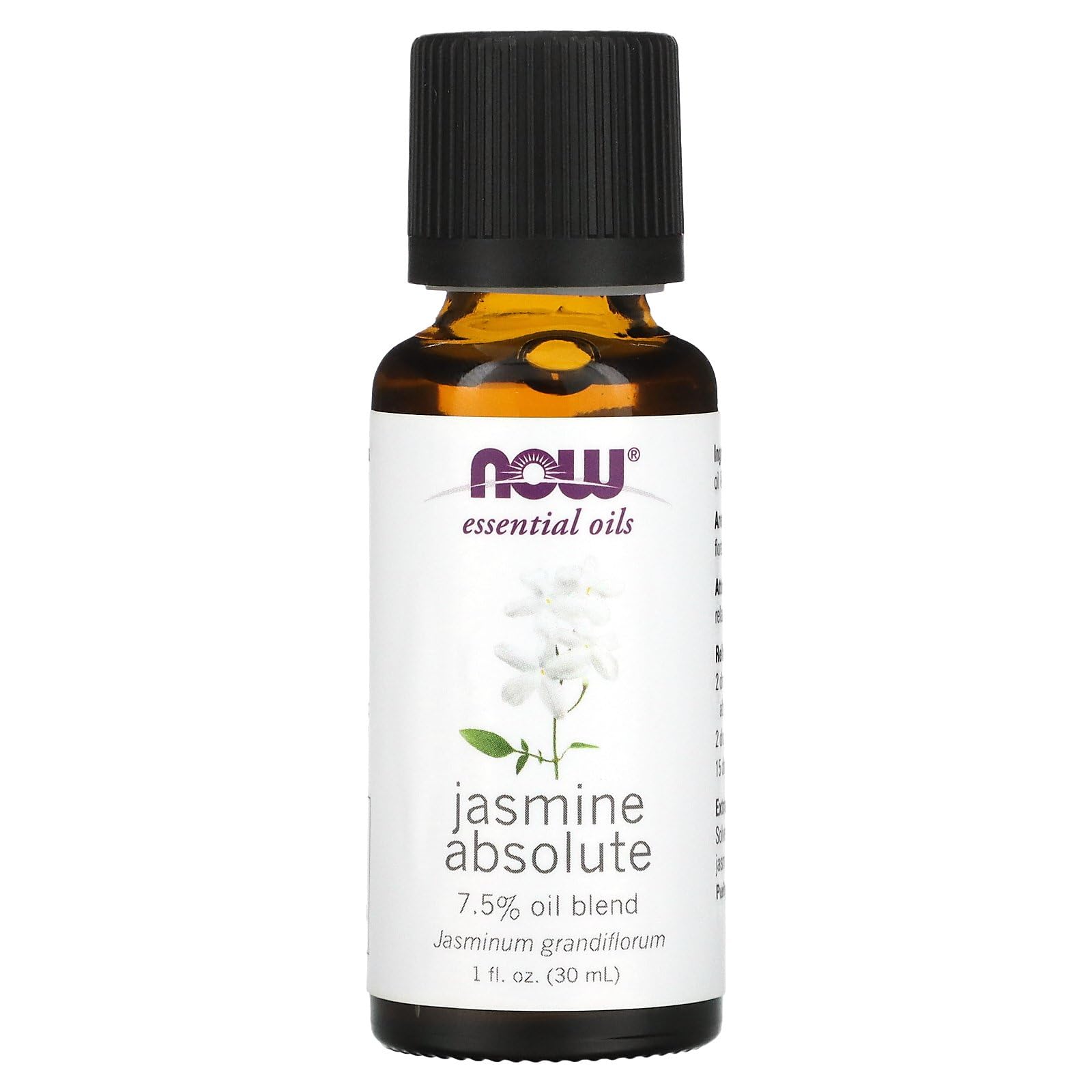 Foto 4 | Aceite Esencial Now Foods Jasmine Absolute 30 Ml Vegano - Venta Internacional.