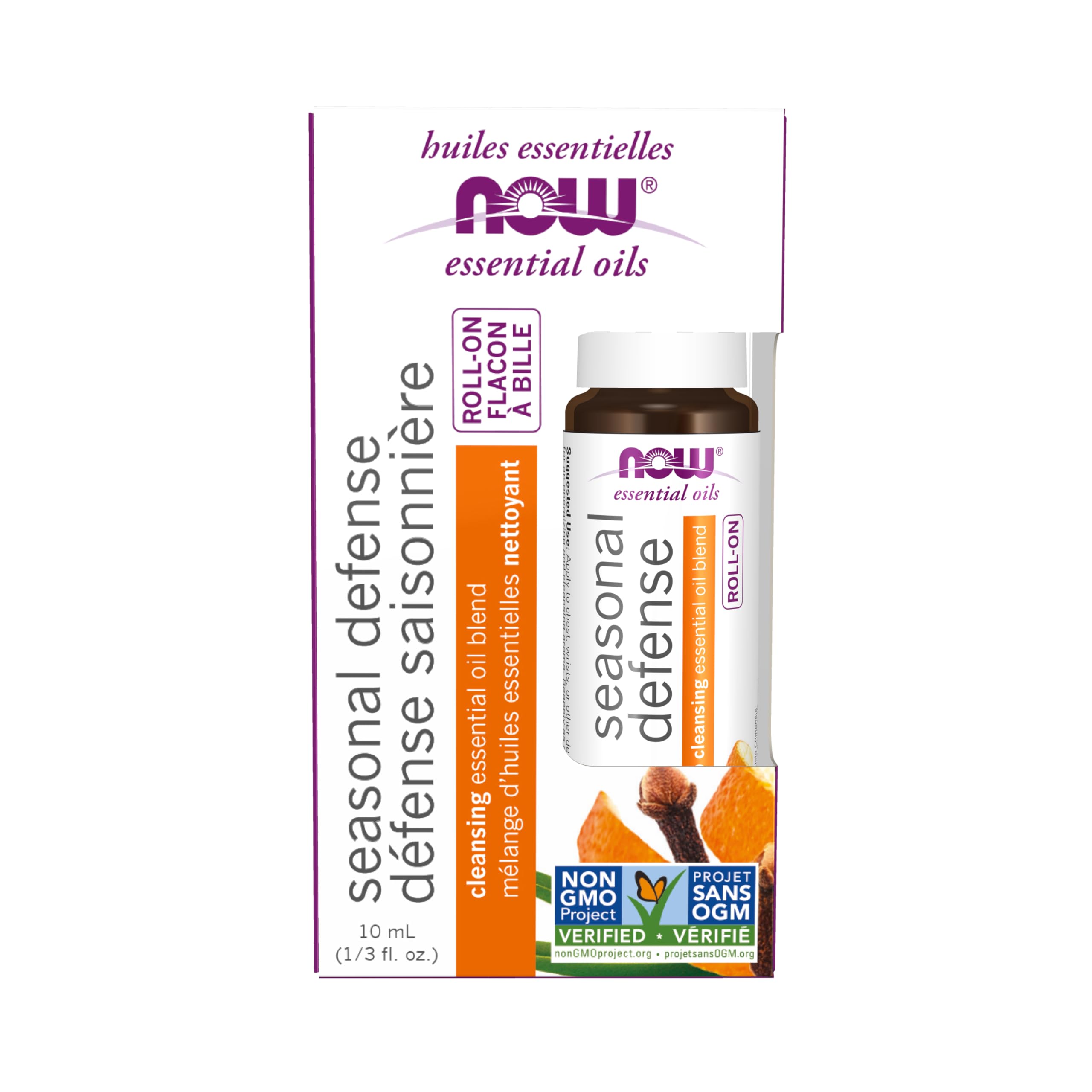 Foto 2 pulgar | Aceite Esencial Roll On Now Foods Seasonal Defense, 10 Ml - Venta Internacional.