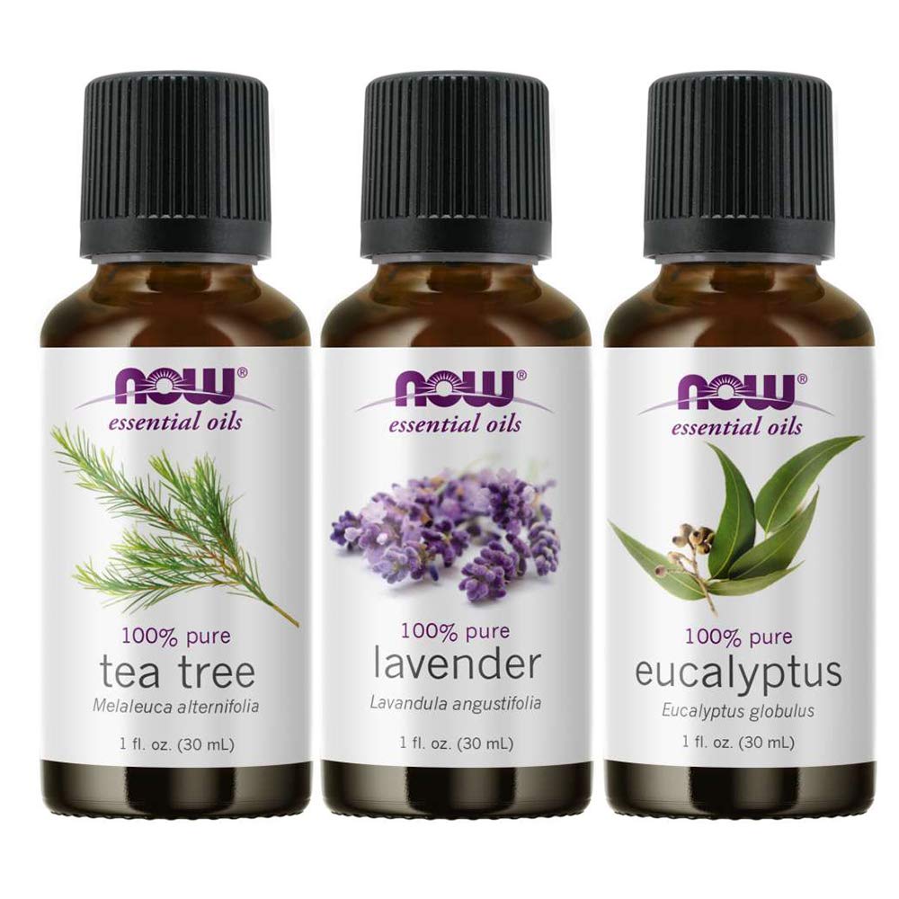 Foto 1 | Paquete De 3 Aceites Esenciales Now Foods: Árbol De Té, Eucalipto Y Lavanda - Venta Internacional.