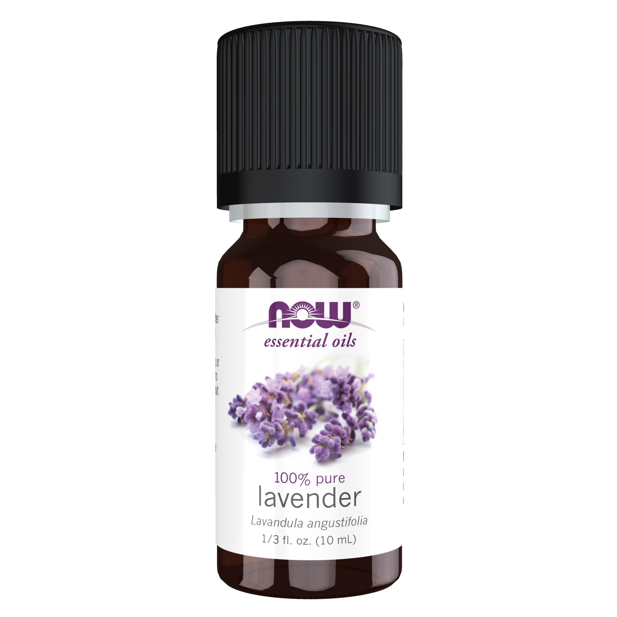 Aceite Esencial Now Foods Lavanda, 10 Ml, 100% Puro Vegano - Venta Internacional.
