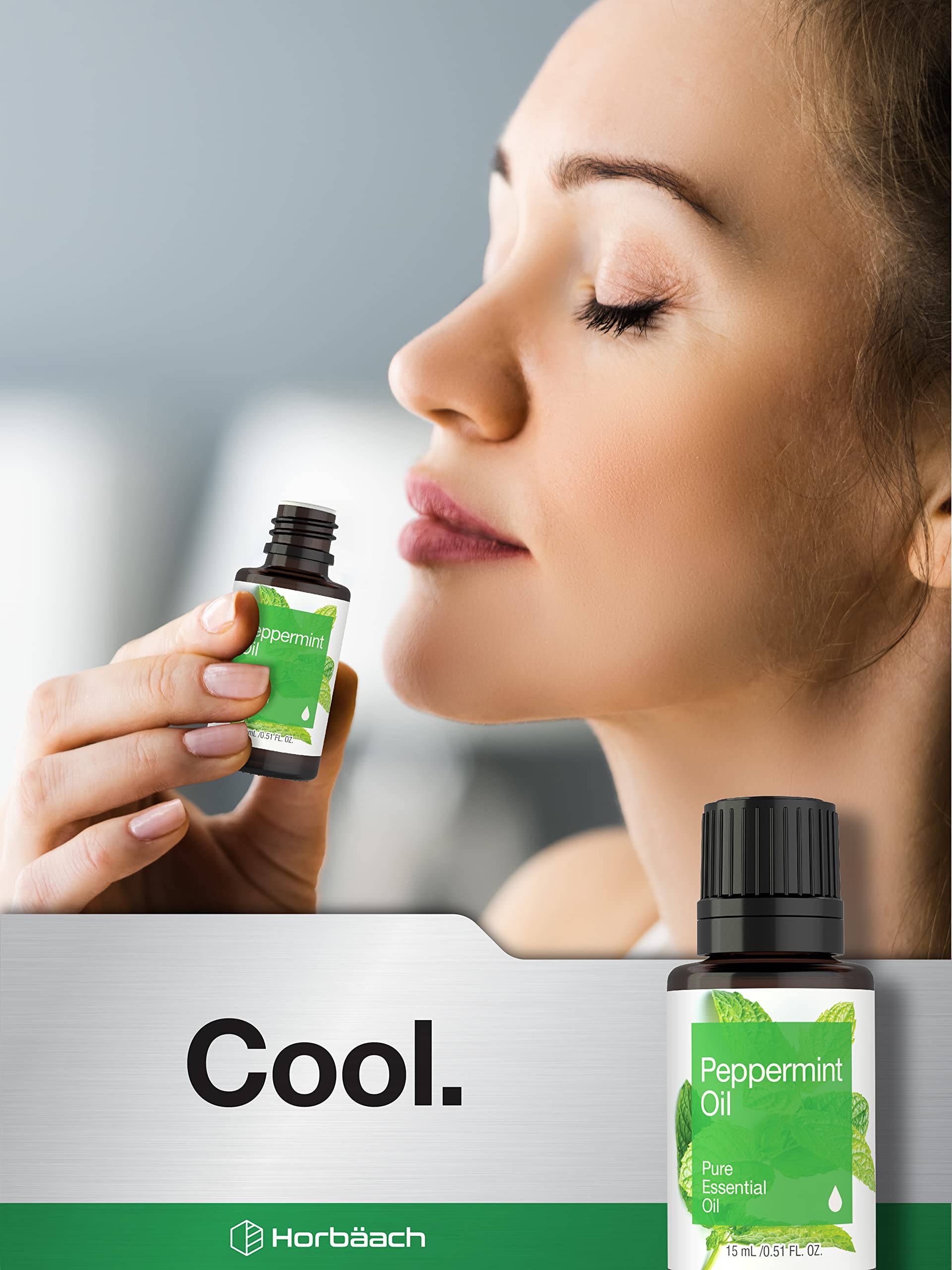 Foto 8 pulgar | Aceite Esencial Horbäach Peppermint 15 Ml Para Masaje, Baño Y Difusor - Venta Internacional.