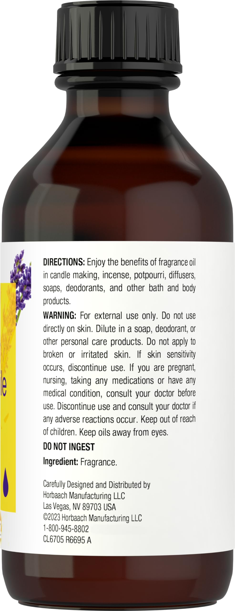 Foto 3 pulgar | Aceite Aromático Horbäach, Lavanda Y Manzanilla, 118 Ml, De Primera Calidad - Venta Internacional.
