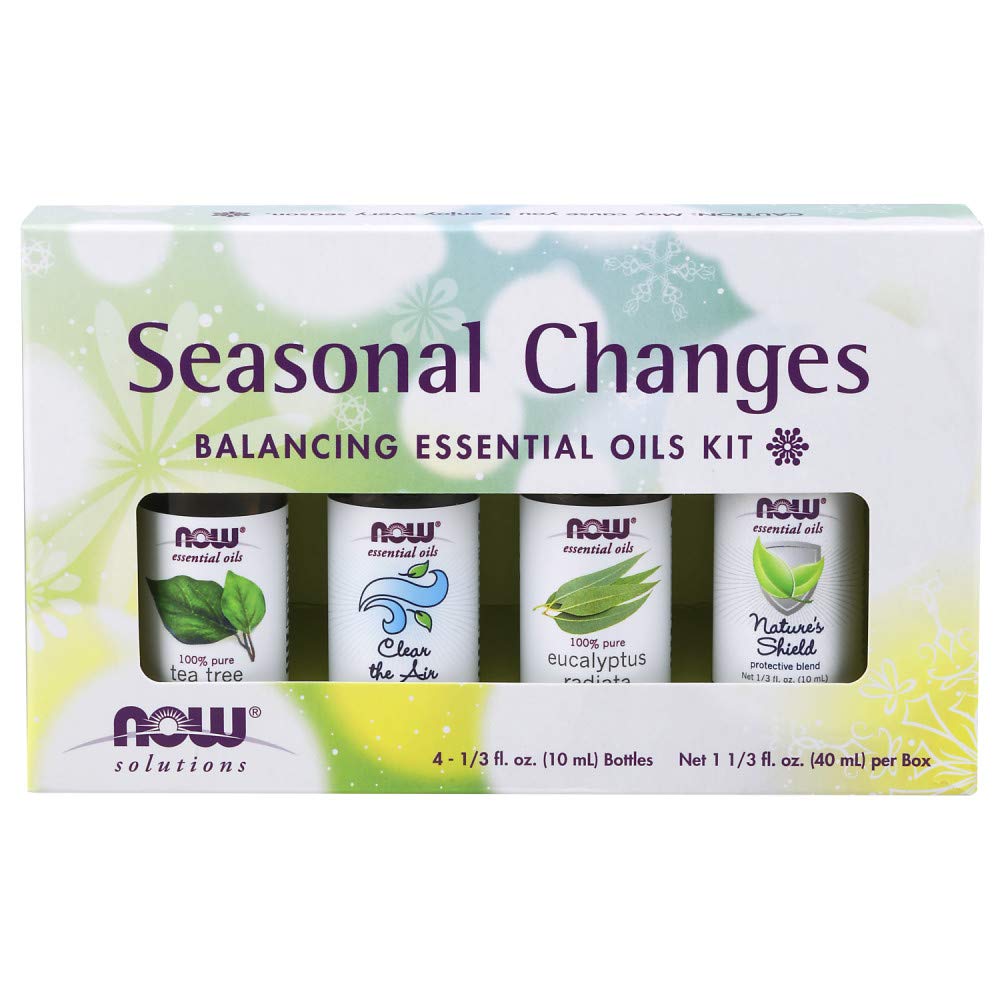 Foto 2 pulgar | Kit De Aromaterapia Now Essential Oils Seasonal Changes, 4 X 10 Ml - Venta Internacional.