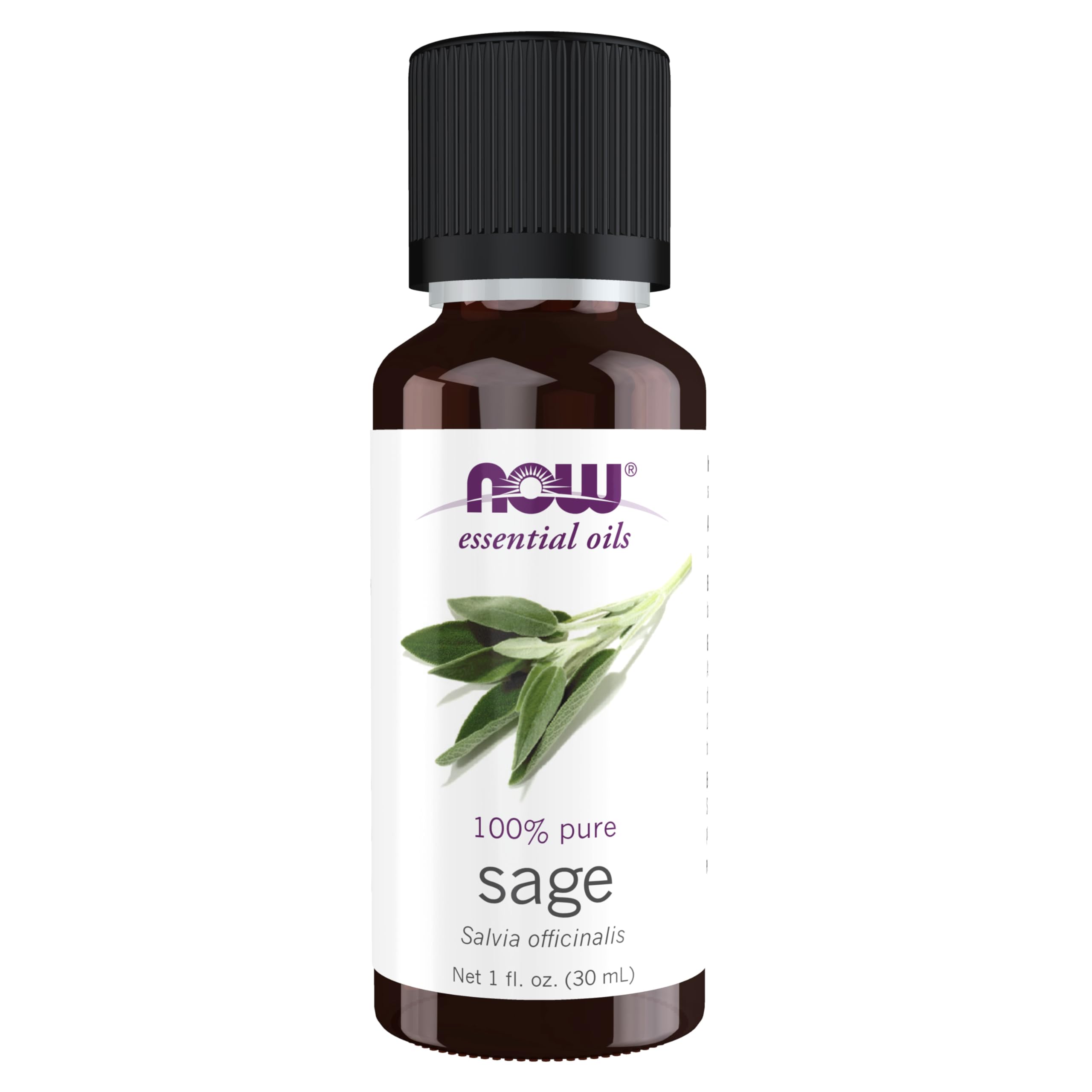 Foto 2 pulgar | Aceite Esencial Now Foods Sage 30 Ml 100% Puro Vegano - Venta Internacional.