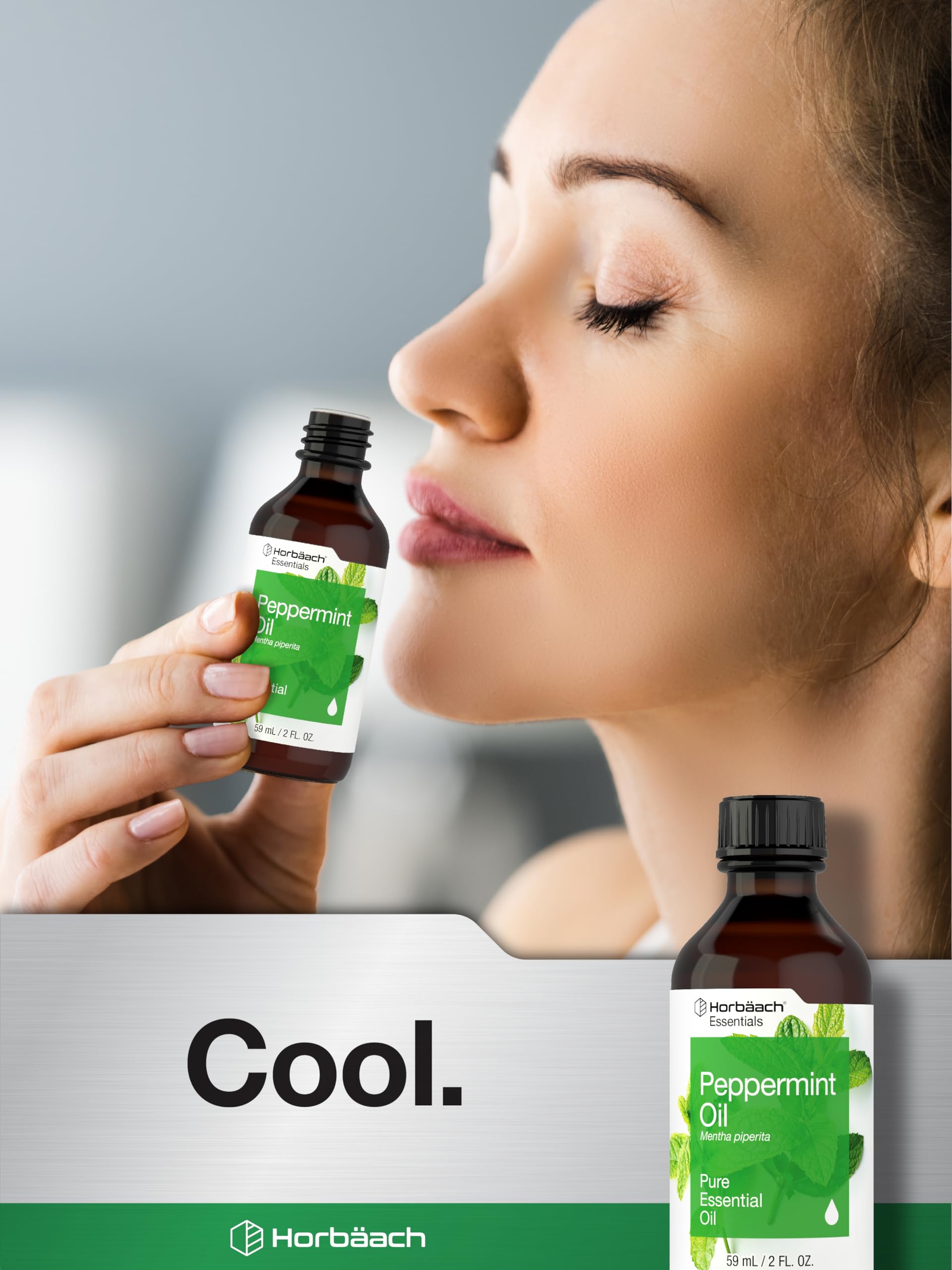 Foto 8 pulgar | Aceite Esencial Horbäach Peppermint 60 Ml Puro Para Aromaterapia - Venta Internacional.
