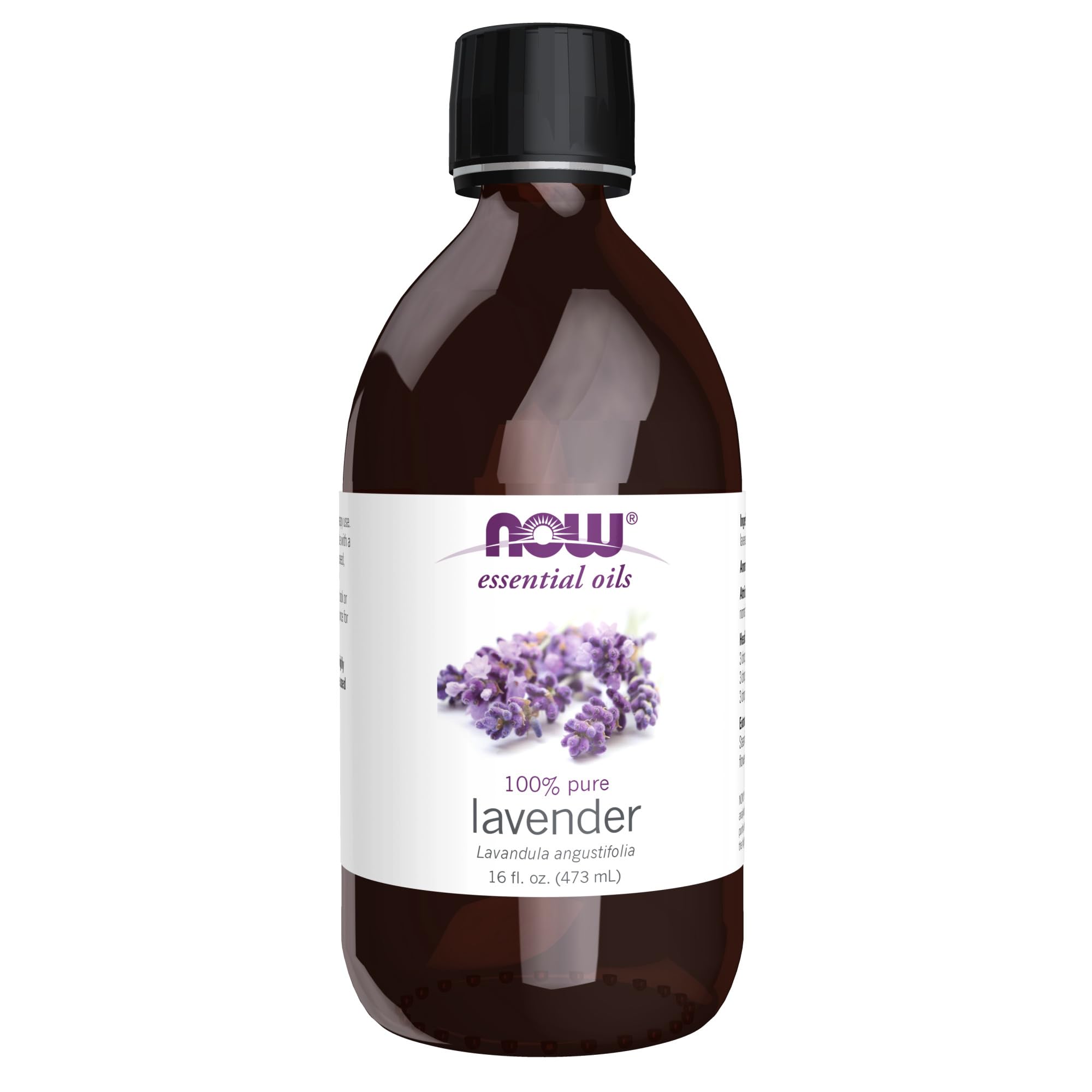 Foto 2 pulgar | Aceite Esencial Now Foods De Lavanda 100% Puro, 480 Ml - Venta Internacional.