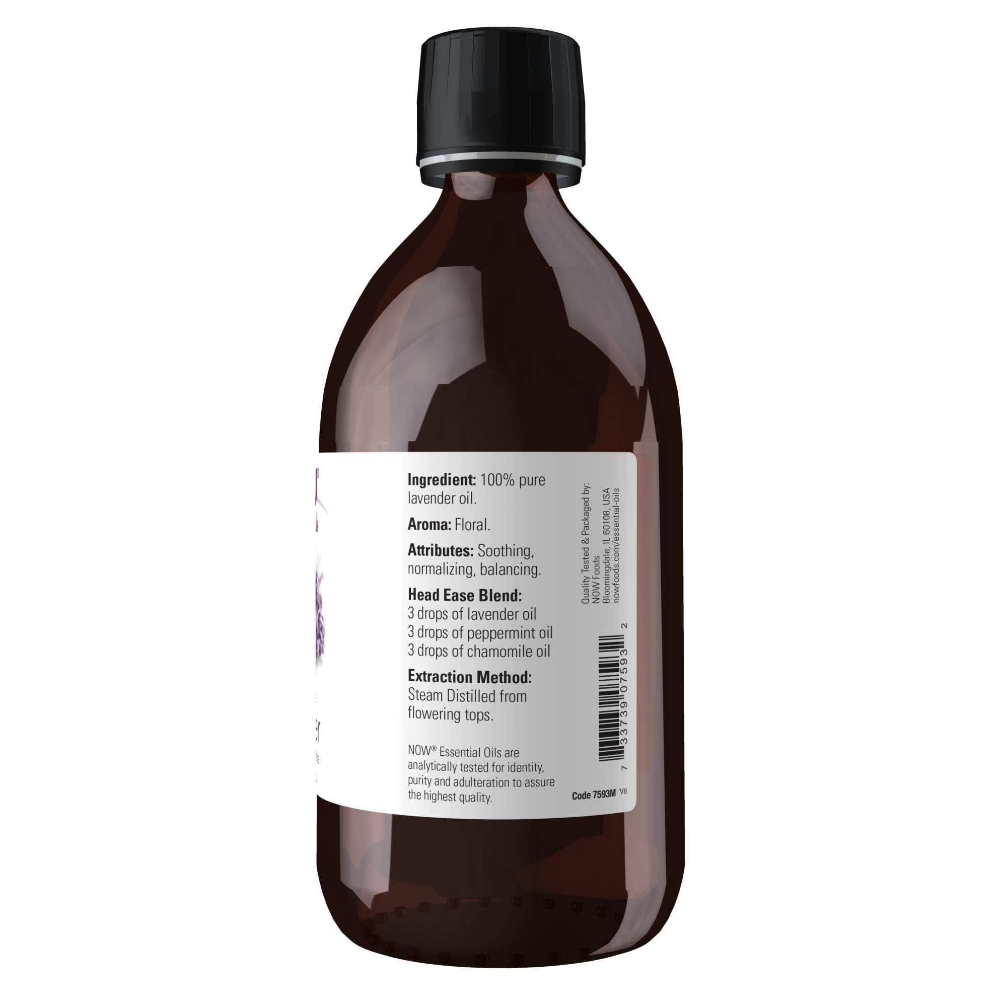 Foto 3 | Aceite Esencial Now Foods De Lavanda 100% Puro, 480 Ml - Venta Internacional.
