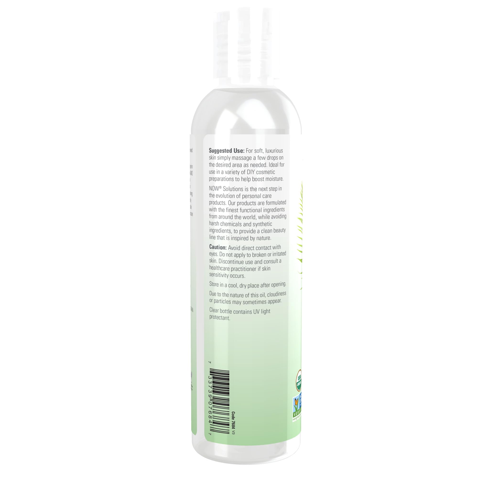 Foto 4 pulgar | Glicerina Vegetal Orgánica De Oil Now Solutions, 240 Ml, 100% Pura - Venta Internacional.