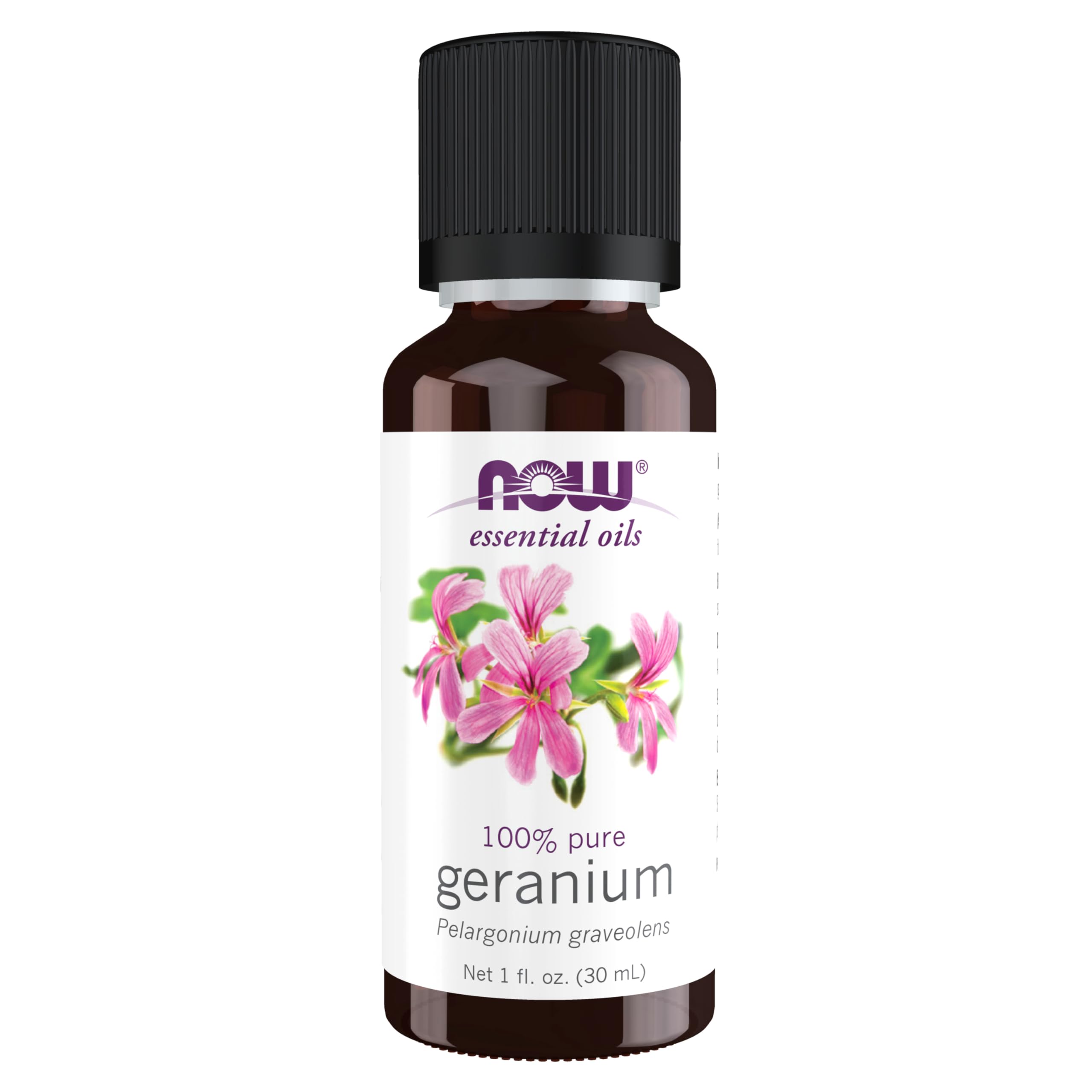 Foto 2 pulgar | Aceite Esencial Now Foods Geranio, 30 Ml, 100% Puro Vegano - Venta Internacional.
